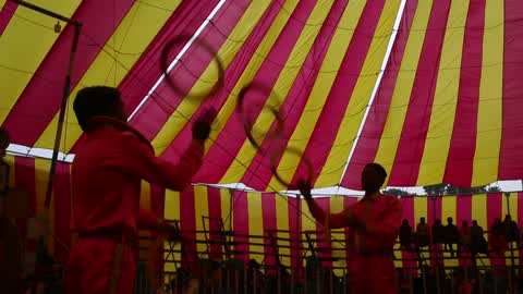 Traditional Circus Show in Dhaka