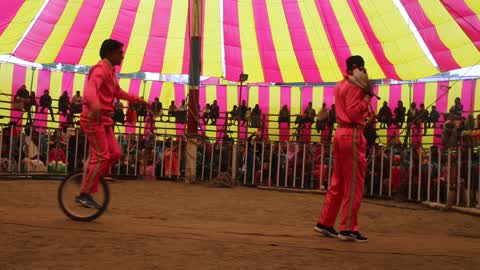 Traditional Circus Show in Dhaka