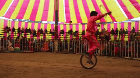 Traditional Circus Show in Dhaka