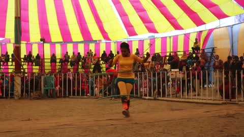 Traditional Circus Show in Dhaka