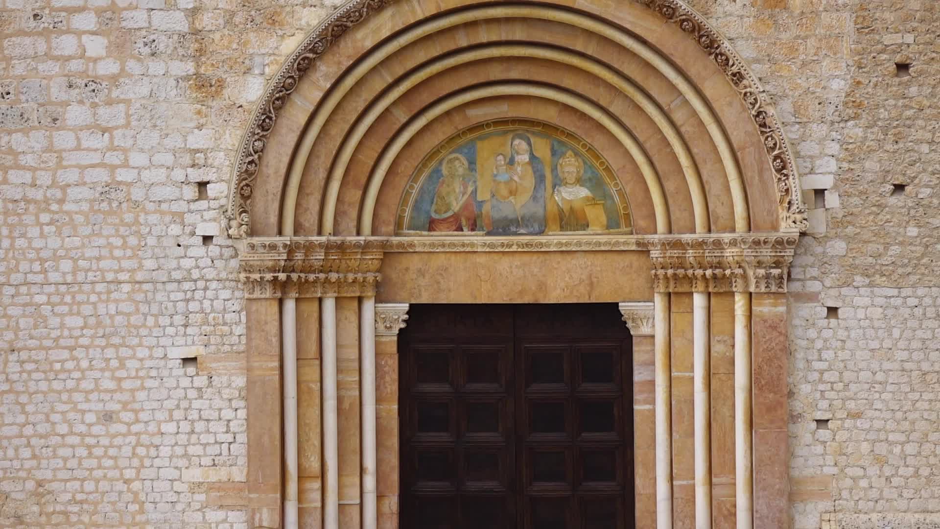 Holy Door of the Basilica of Santa Maria di Collemaggio