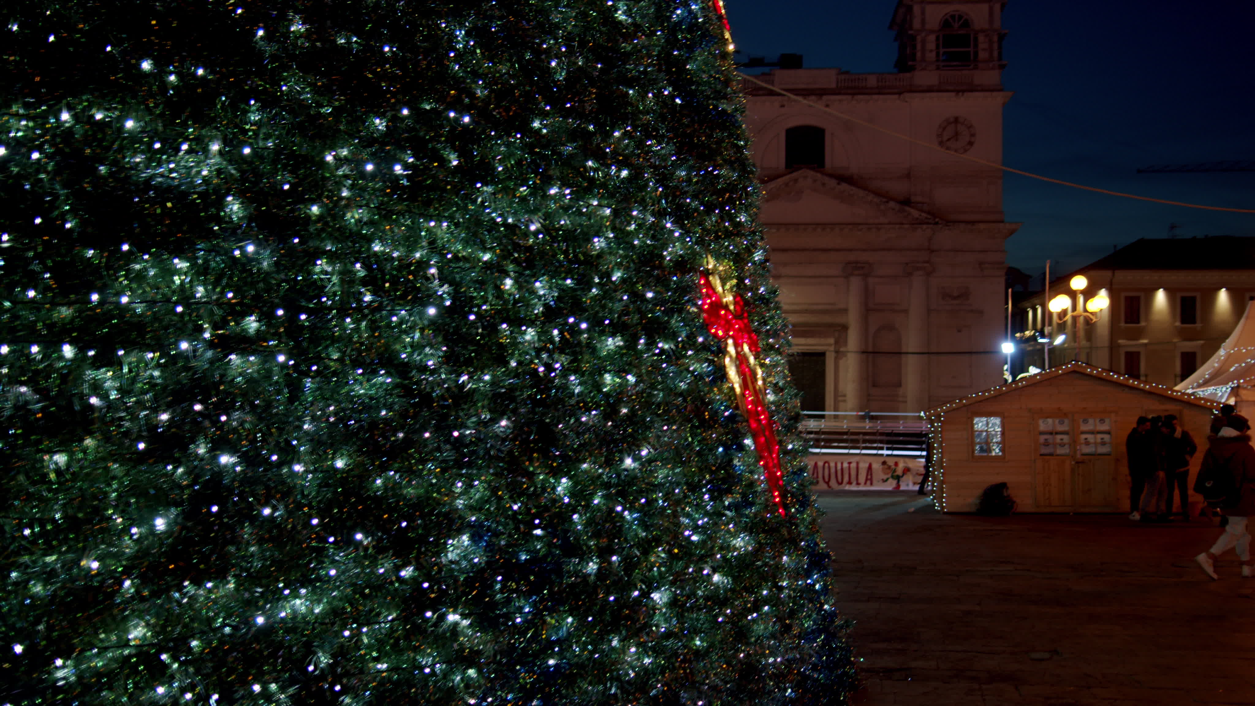 Christmas Lights In L'Aquila