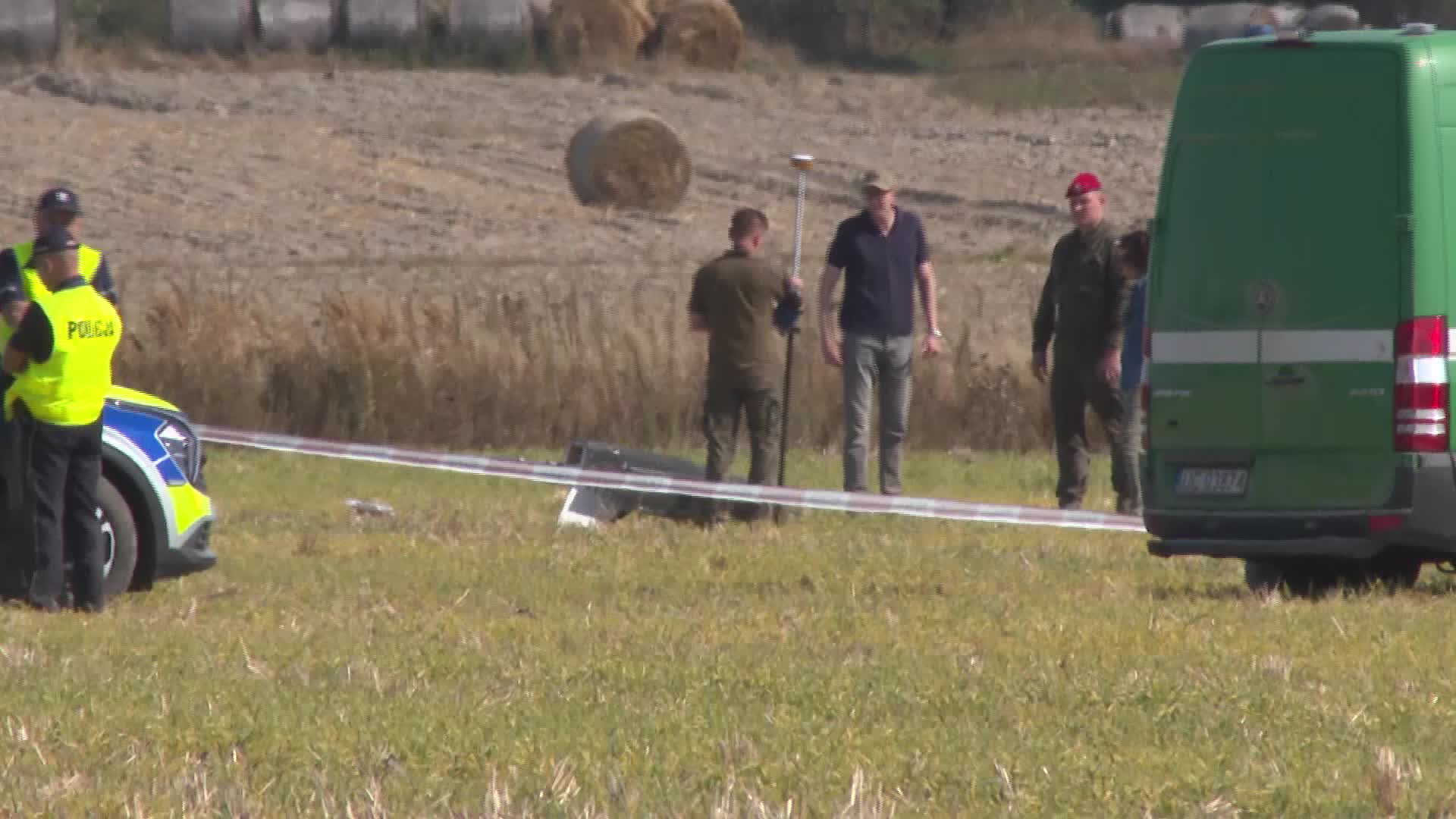 POLAND downed Russian drones