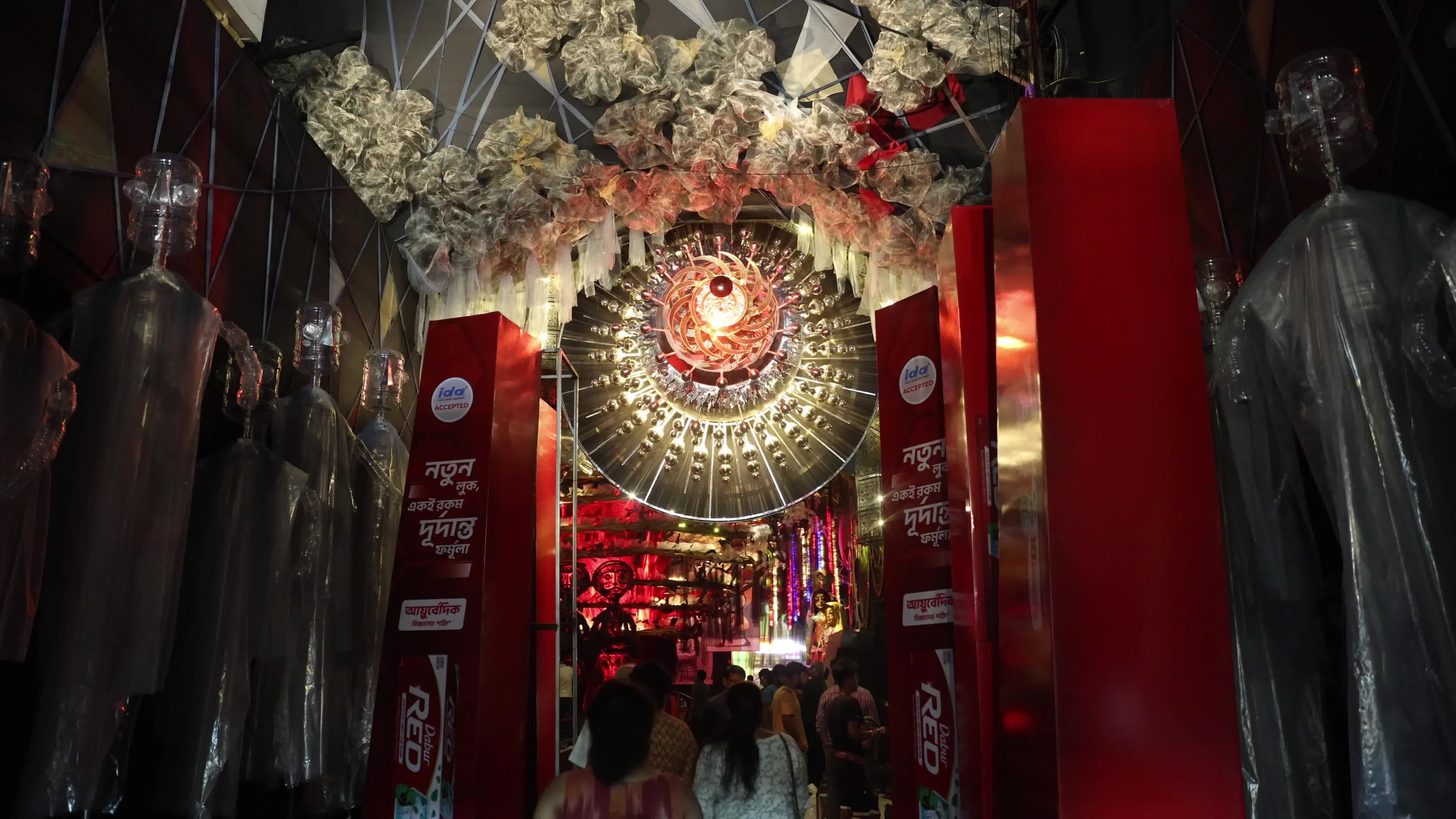 Durga Puja Pandal Preparation In Kolkata, India 
