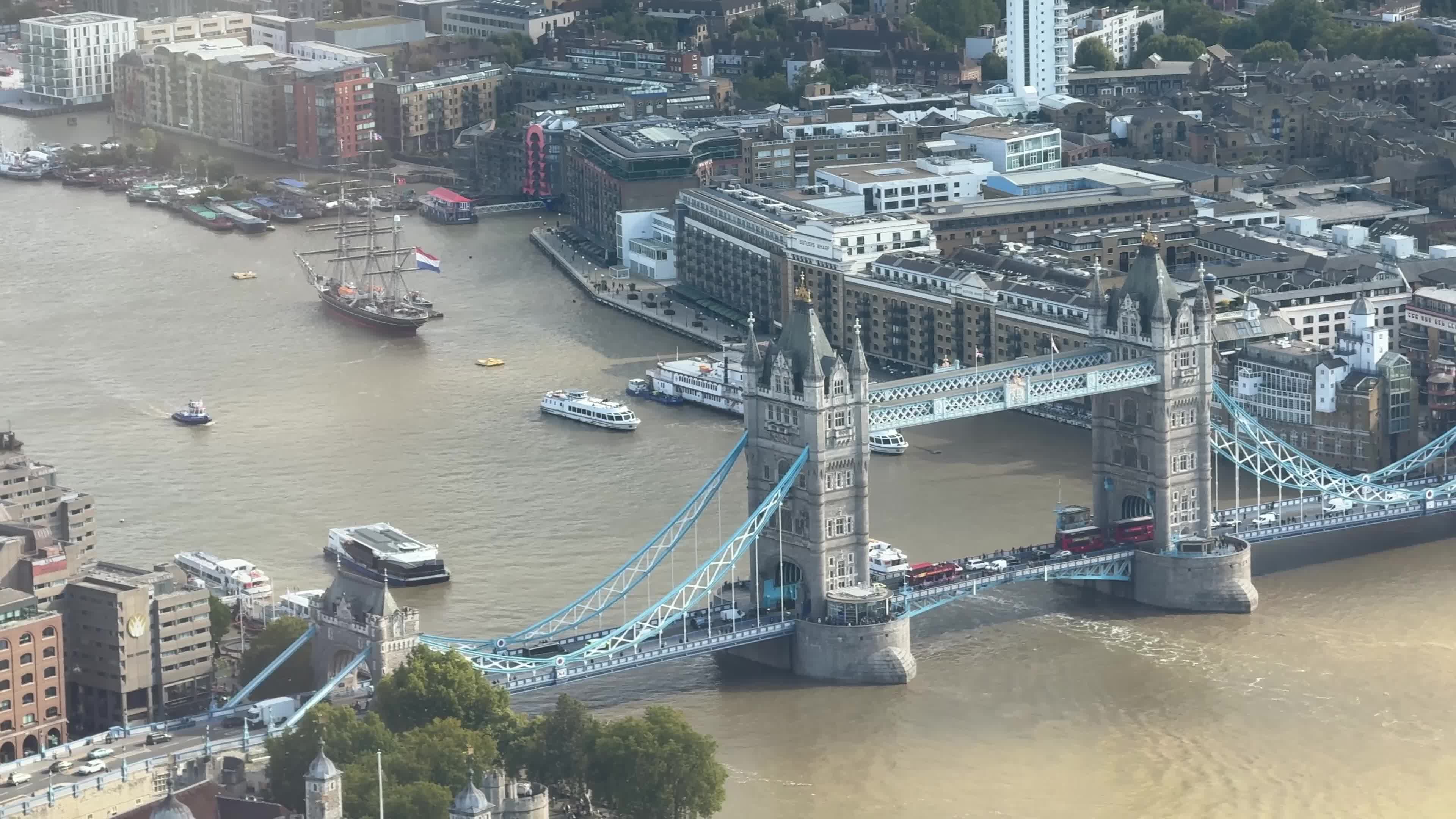 View of London from a Skyscraper