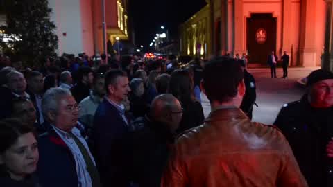 A bomb at concert of Turkish star Serdar Ortac the night before the elections in Bulgaria