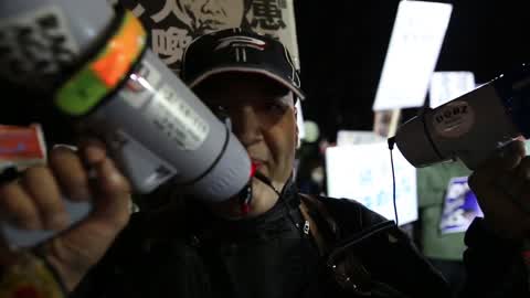 Anti Abe Protest in Tokyo 