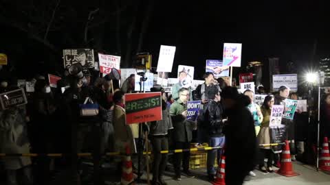 Anti Abe Protest in Tokyo 