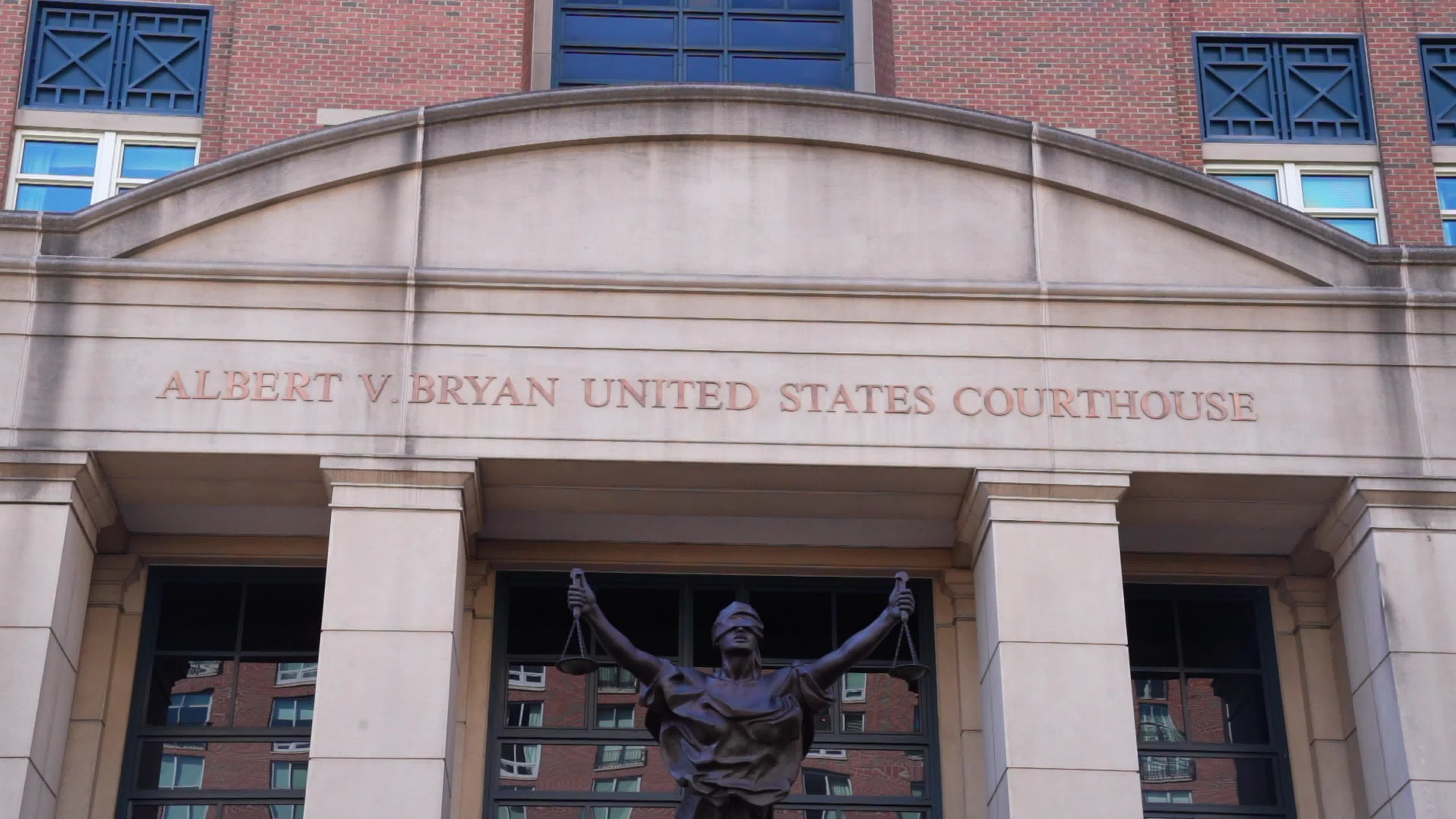 Exterior of U.S. District Court for the Eastern District of Virginia