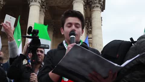 6th Anniversary of Syrian Revelution Demonstration In Paris