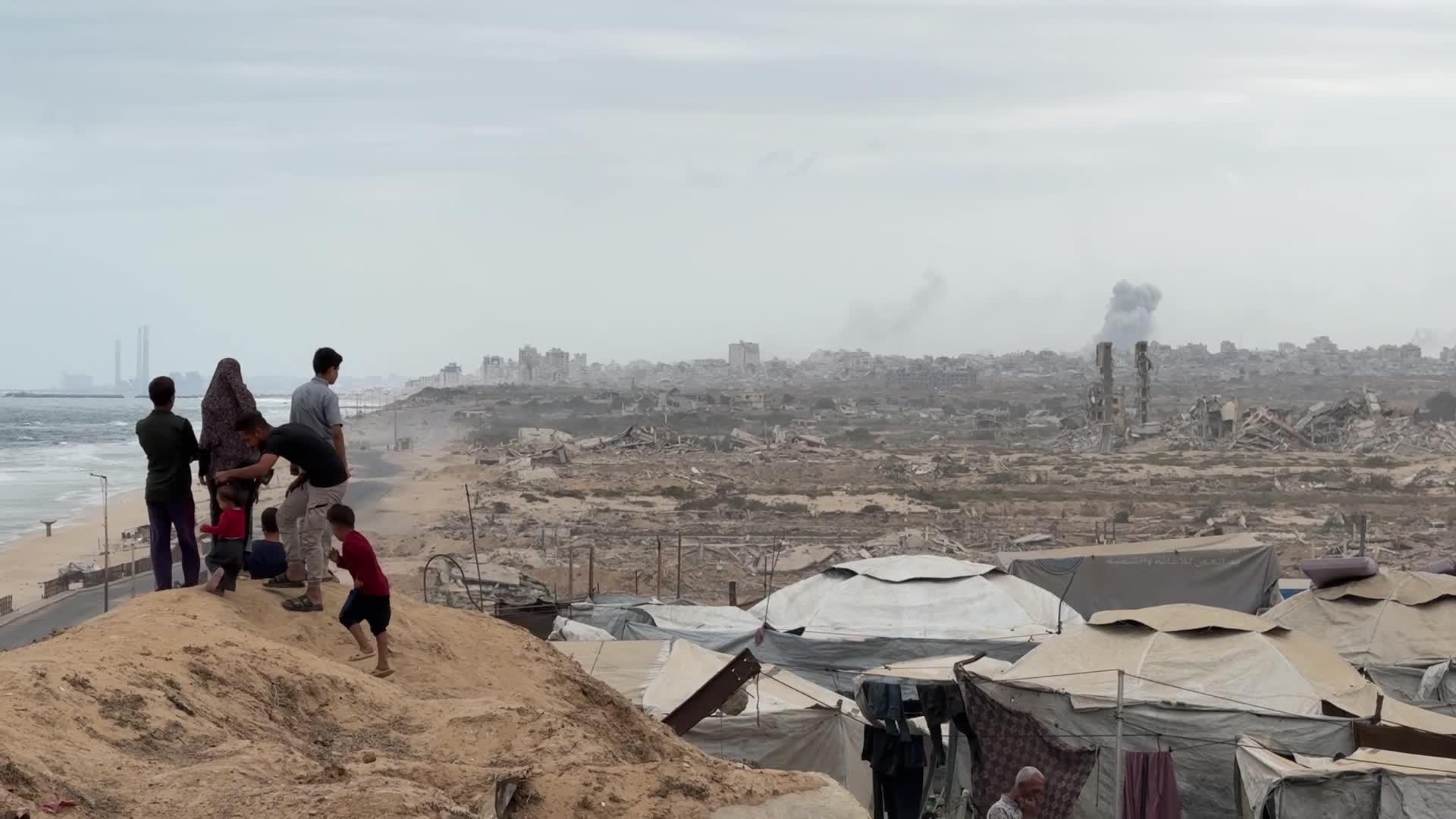 Palestinians Celebrate Gaza Ceasefire Deal In Deir El-Balah