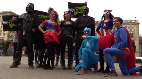 Super Hero Day in Kiev