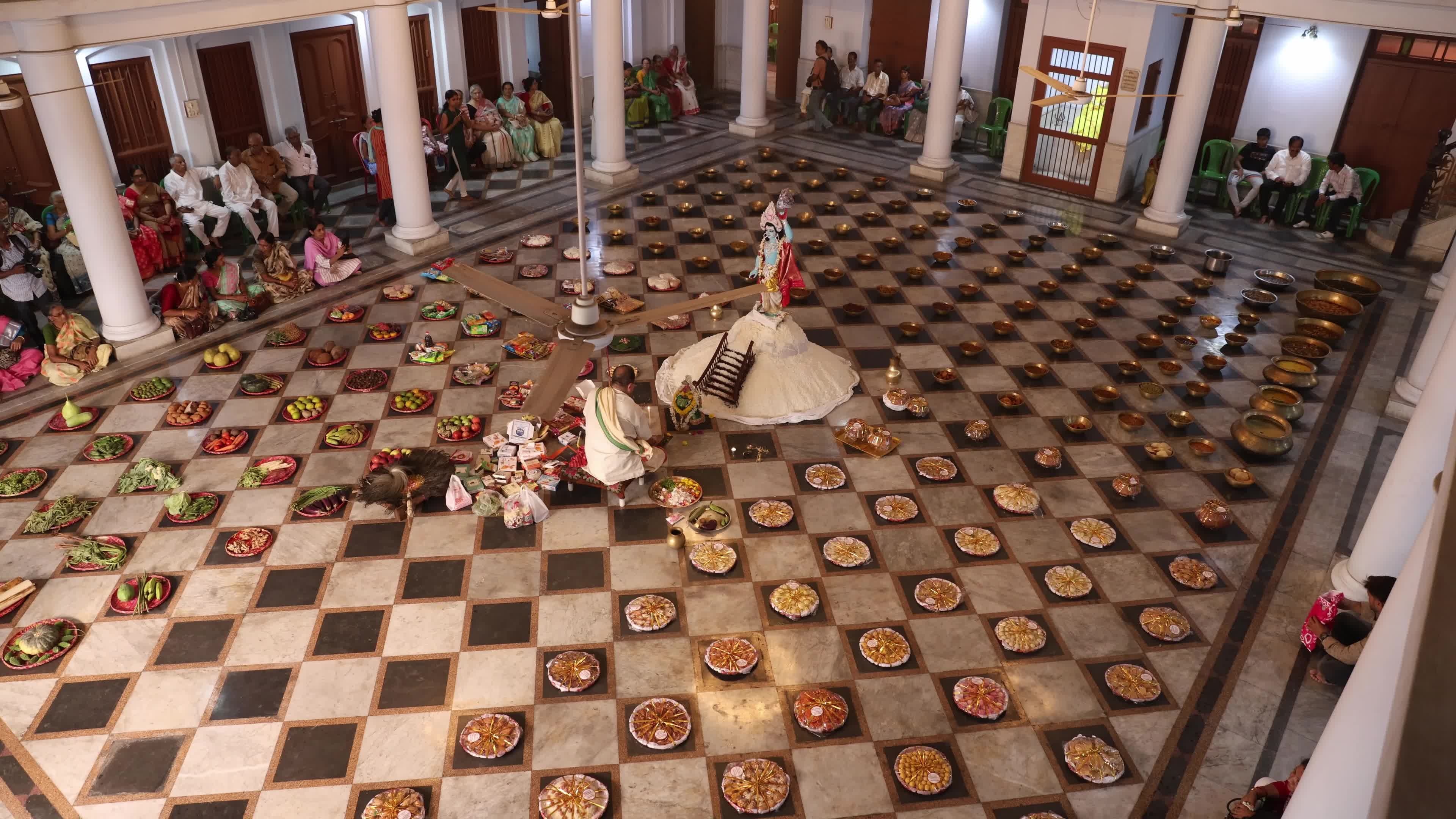  'Annakut' festival In Kolkata, India 