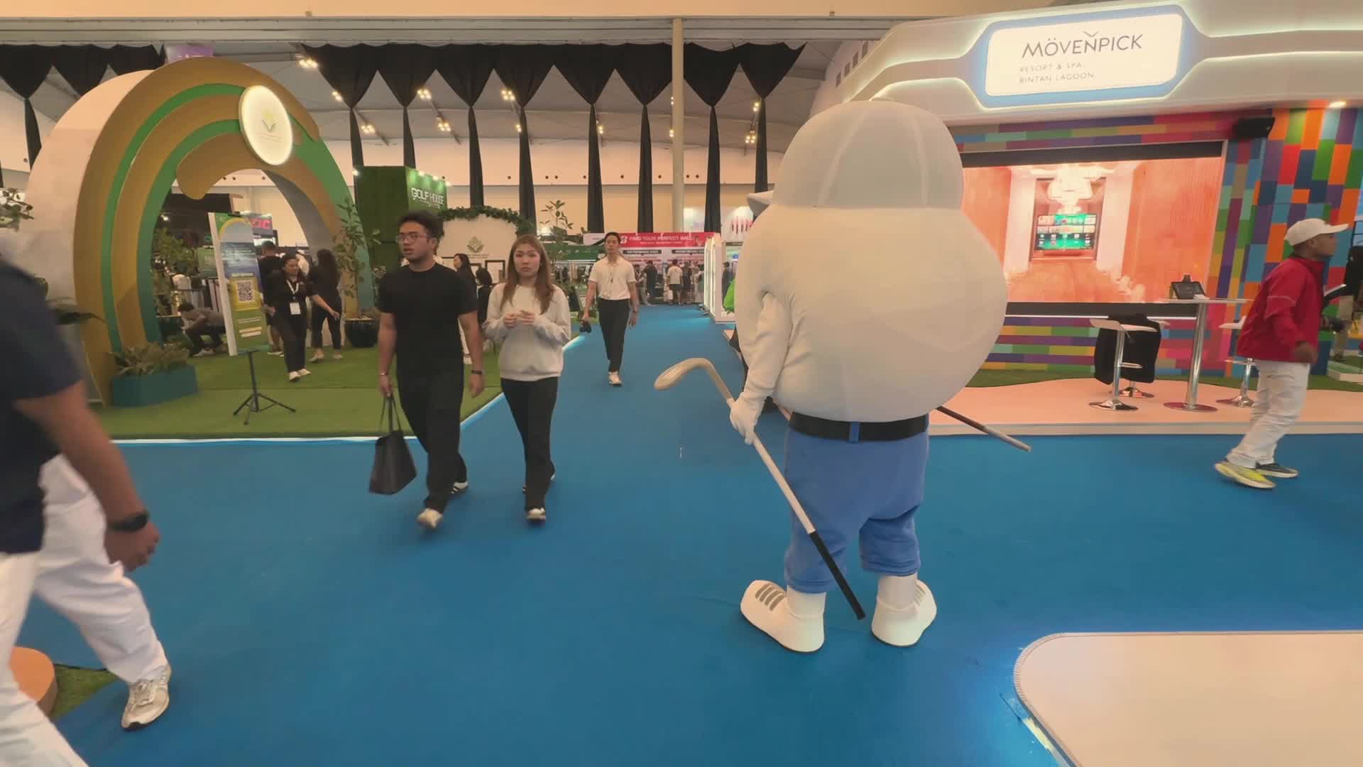 Golf Exhibitionin Indonesia