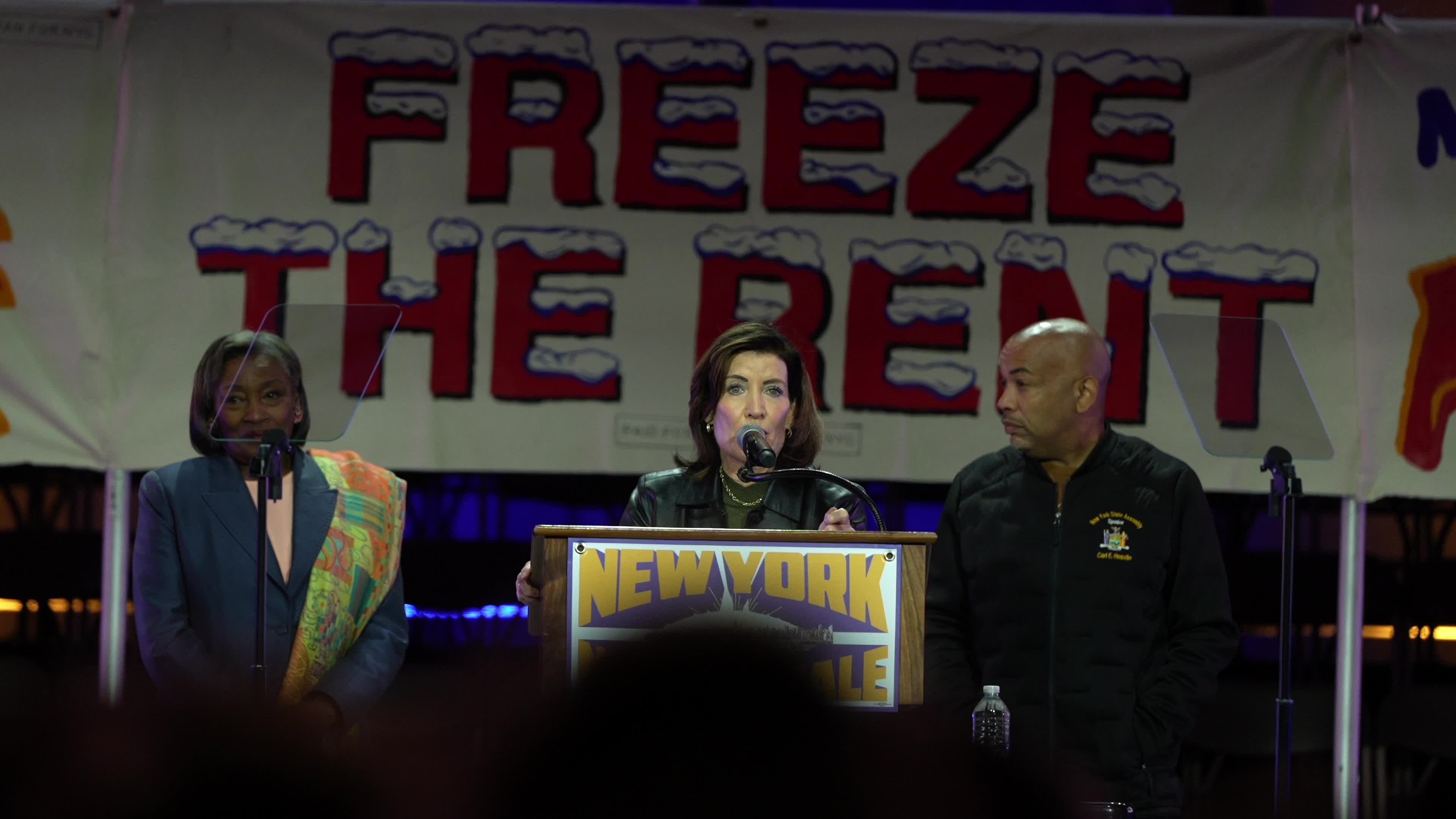 New York Mayoral Candidate Zohran Mamdani Election Rally