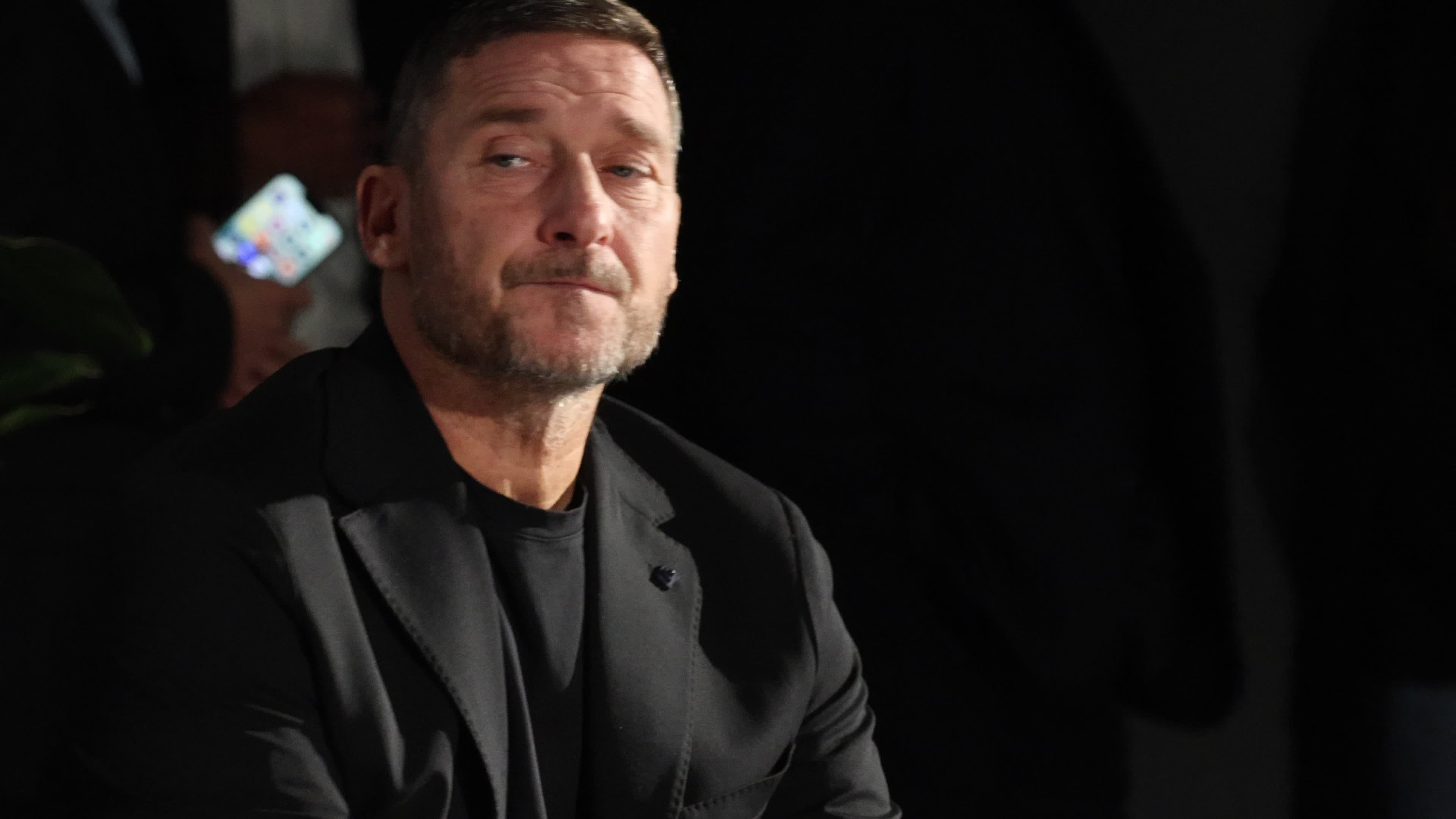 The press conference to present the new Amaro Montenegro commercial spot starring the two icons of Italian football Francesco Totti and Luciano Spalletti in Milan
