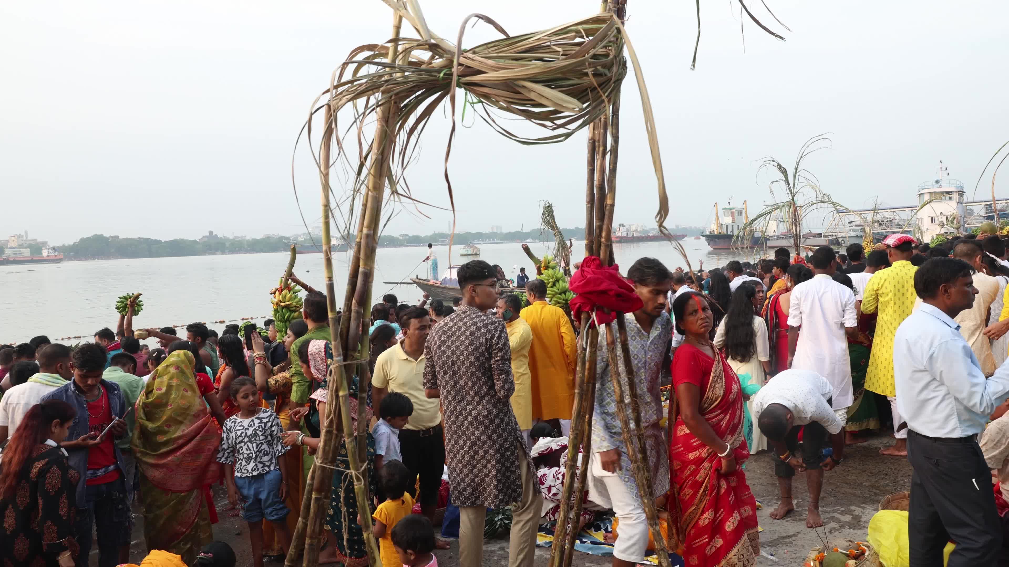Chhath Puja Festival In Kolkata, India