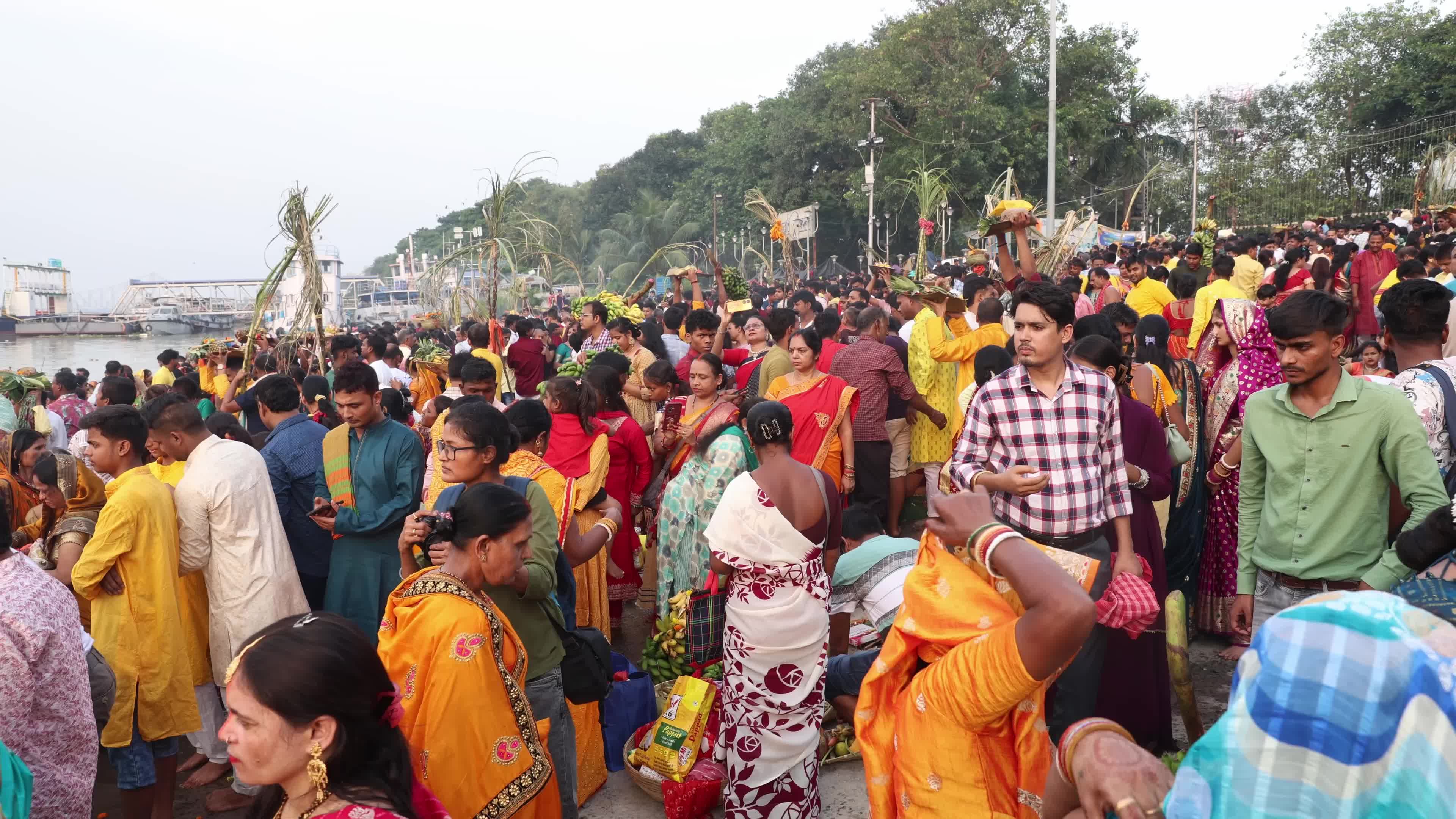 Chhath Puja Festival In Kolkata, India