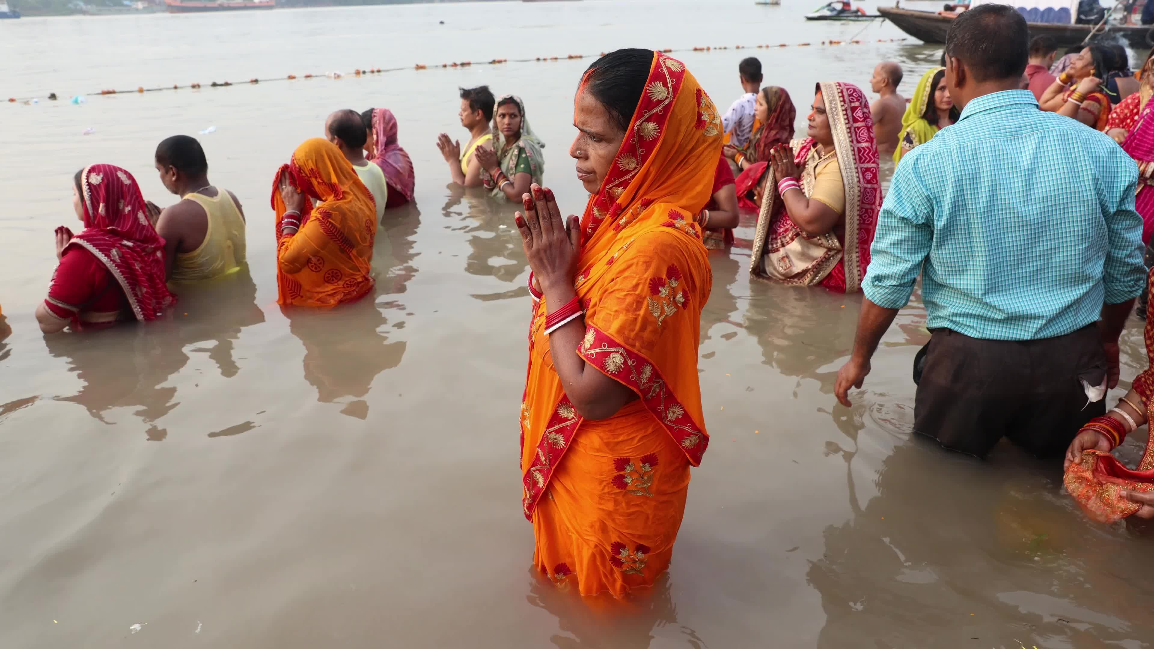 Chhath Puja Festival In Kolkata, India