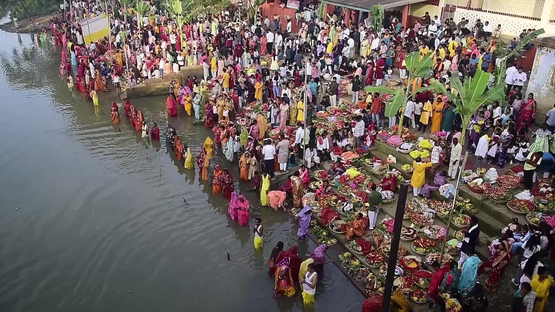 Chhath Puja' festival in India 