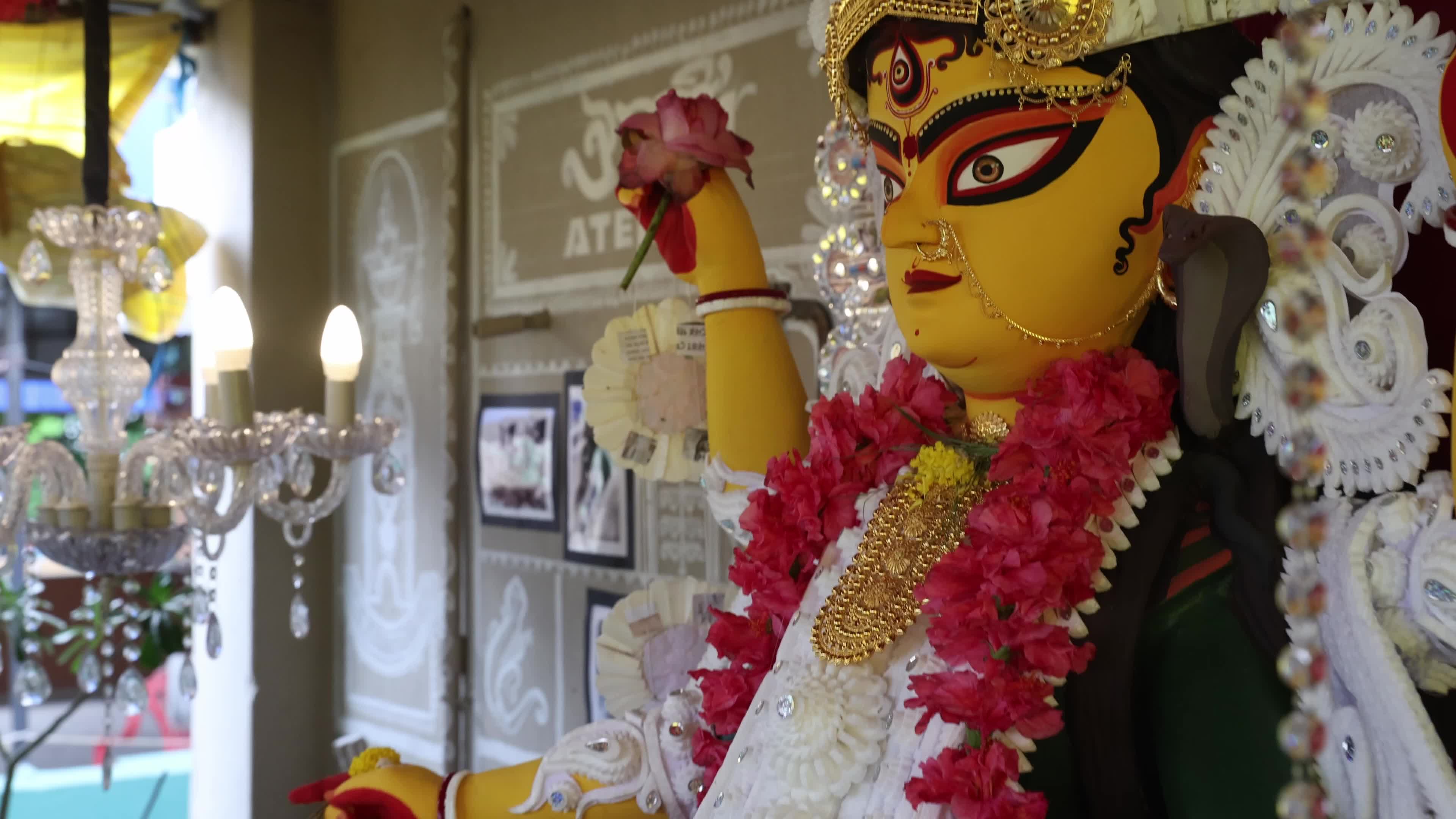Jagadhatri Puja In Kolkata, India