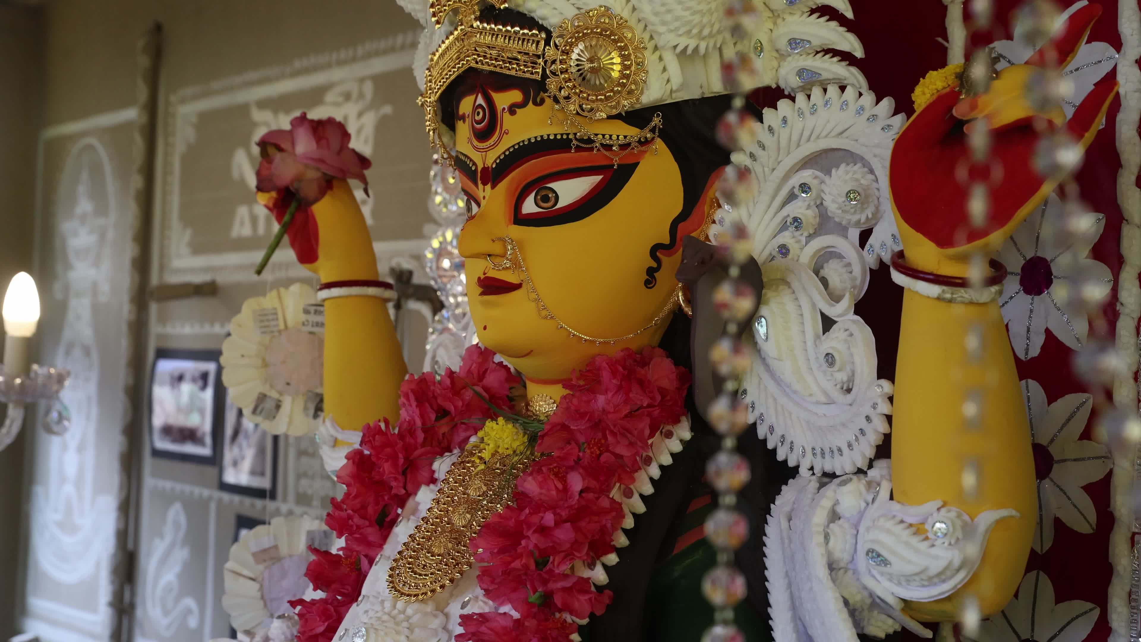 Jagadhatri Puja In Kolkata, India