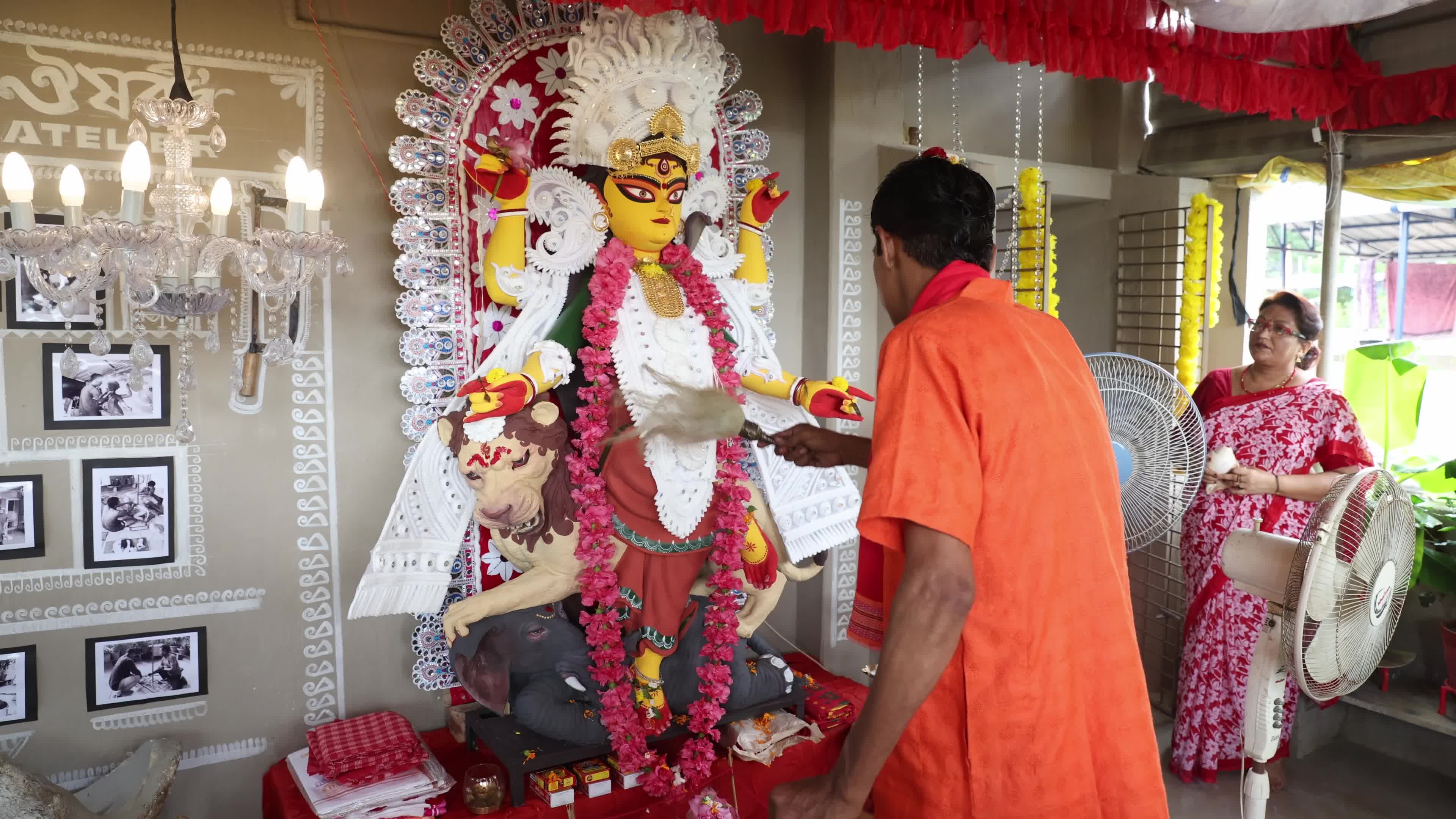 Jagadhatri Puja In Kolkata, India