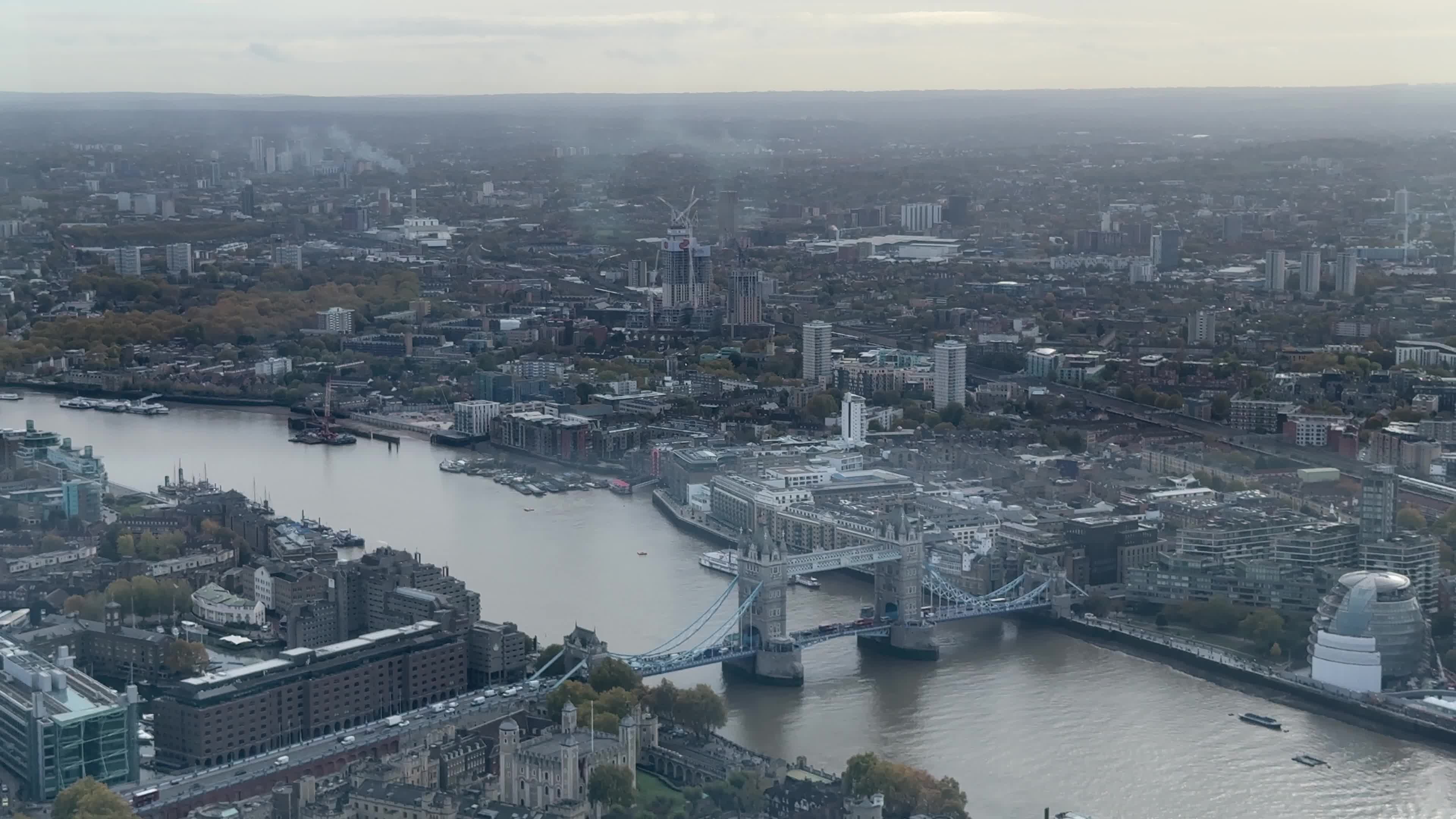 Aerial View of London
