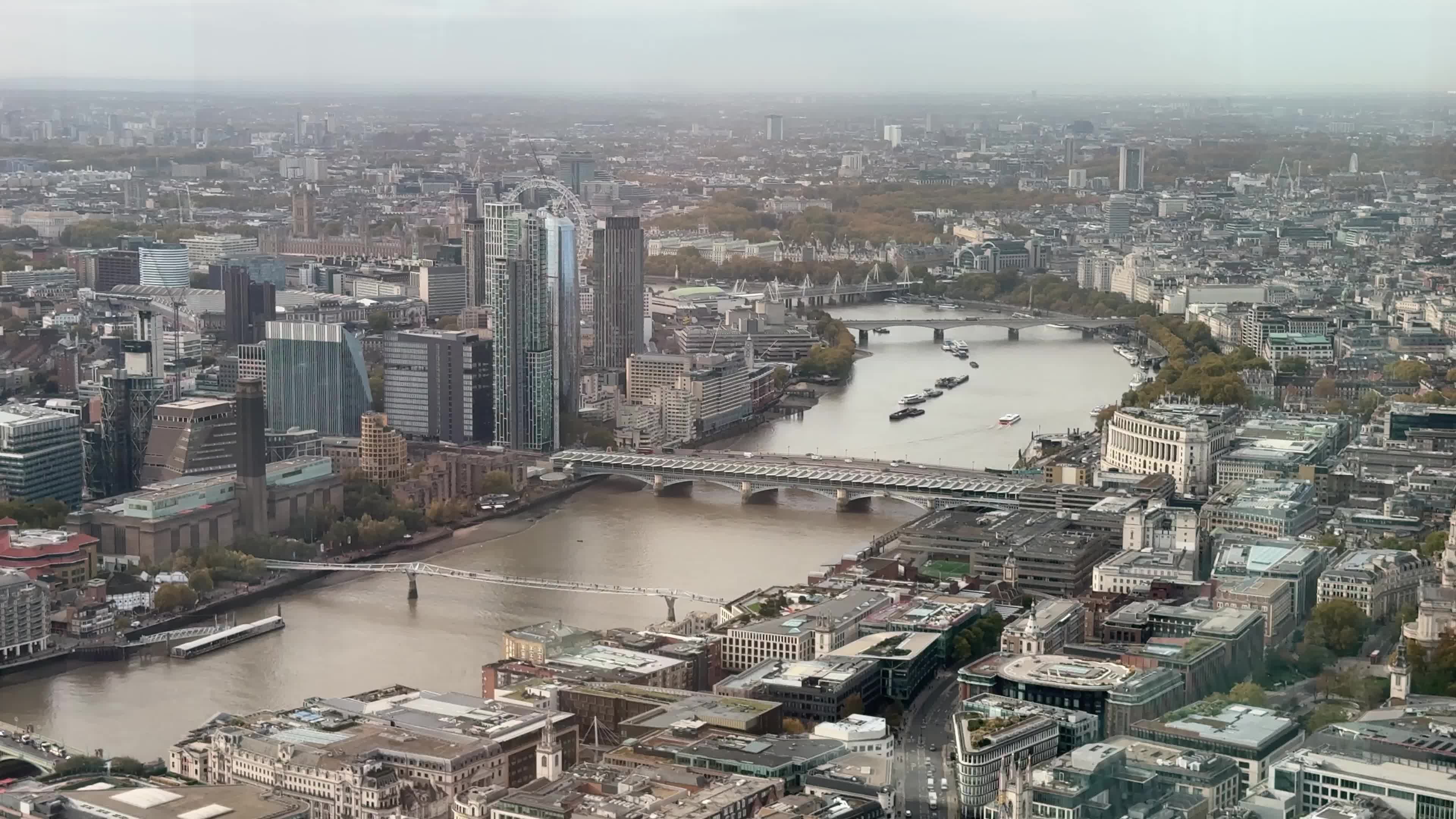 Aerial View of London