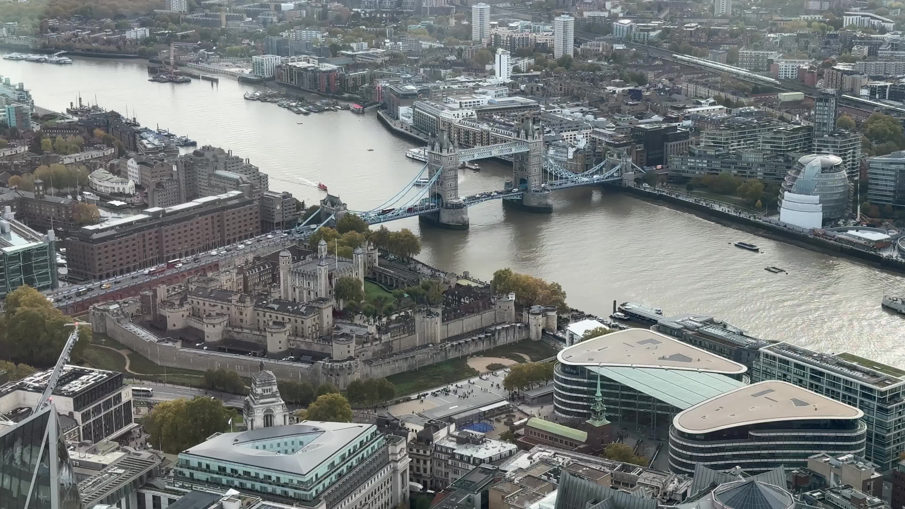 Aerial View of London