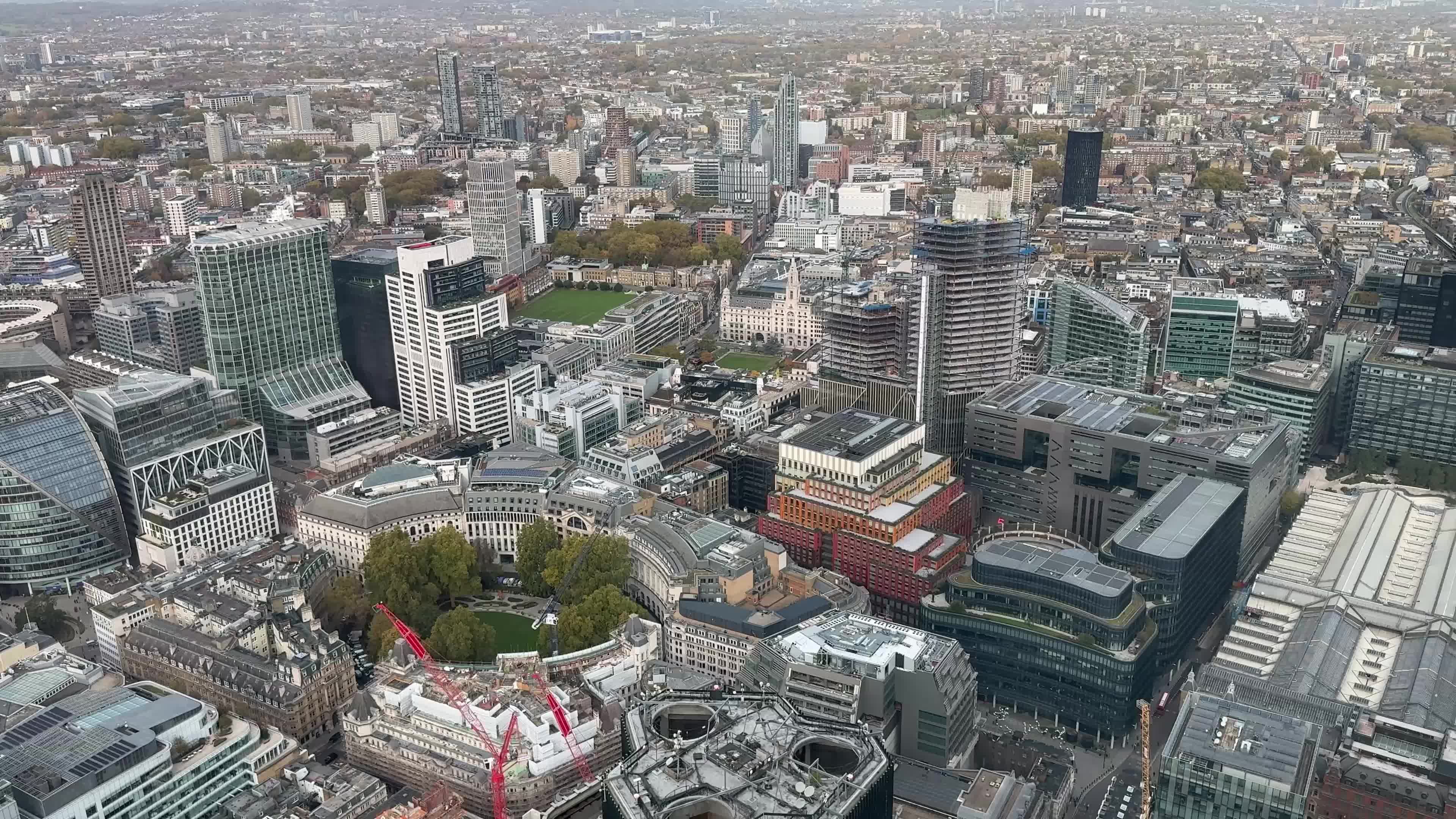 Aerial View of London