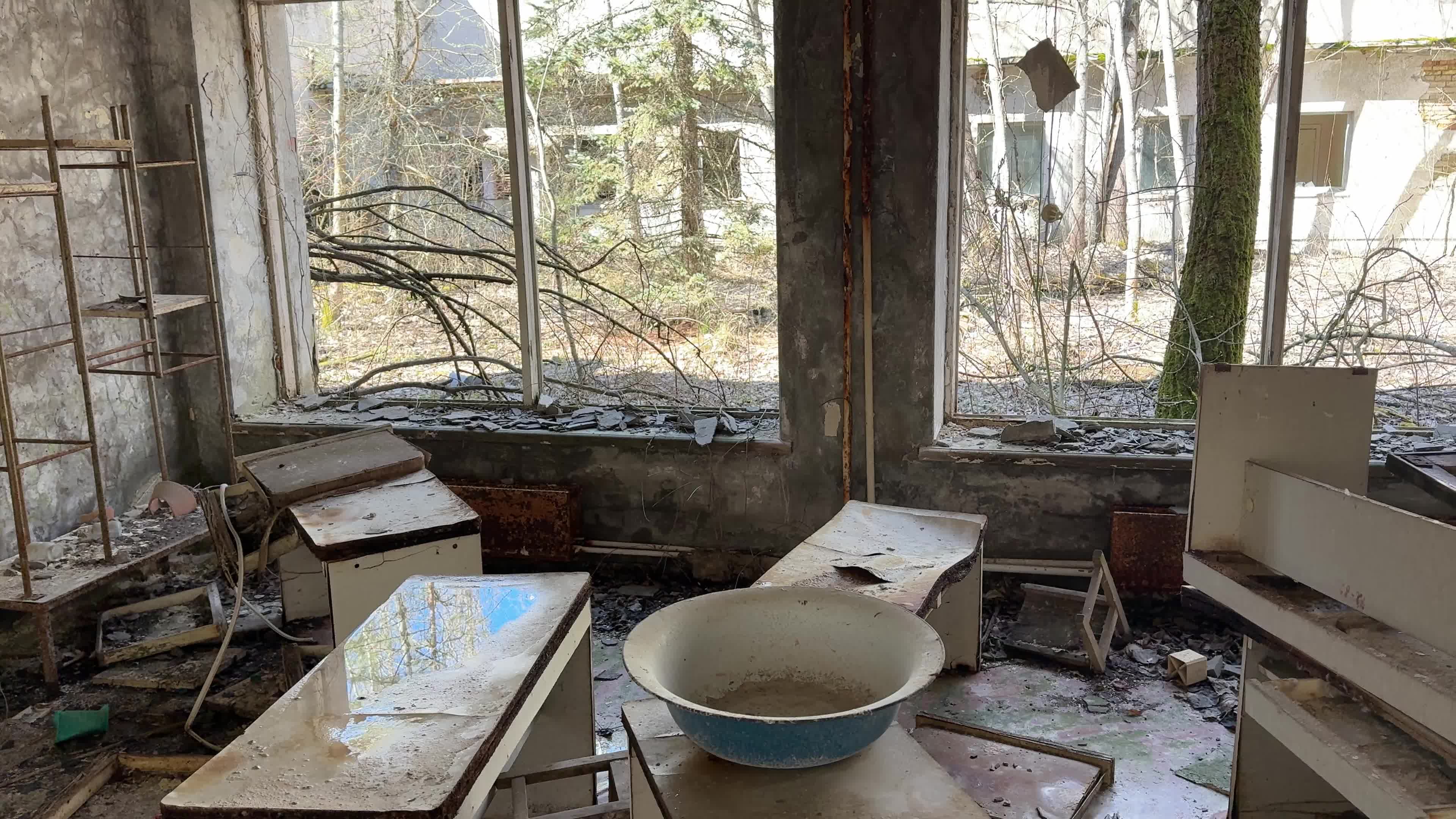The Abandoned City of Prypiat, Ukraine