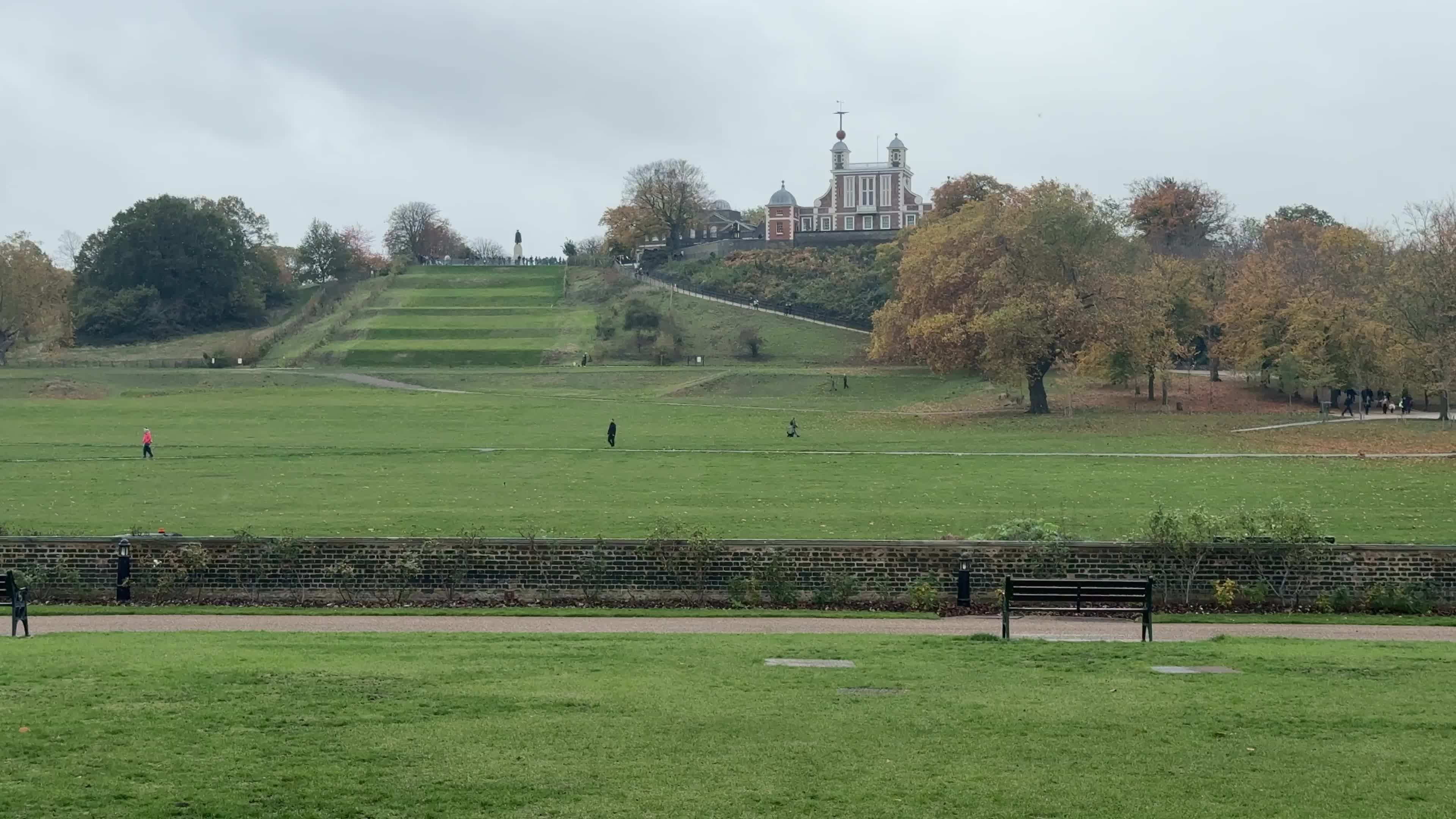 Greenwich Observatory in the Rain