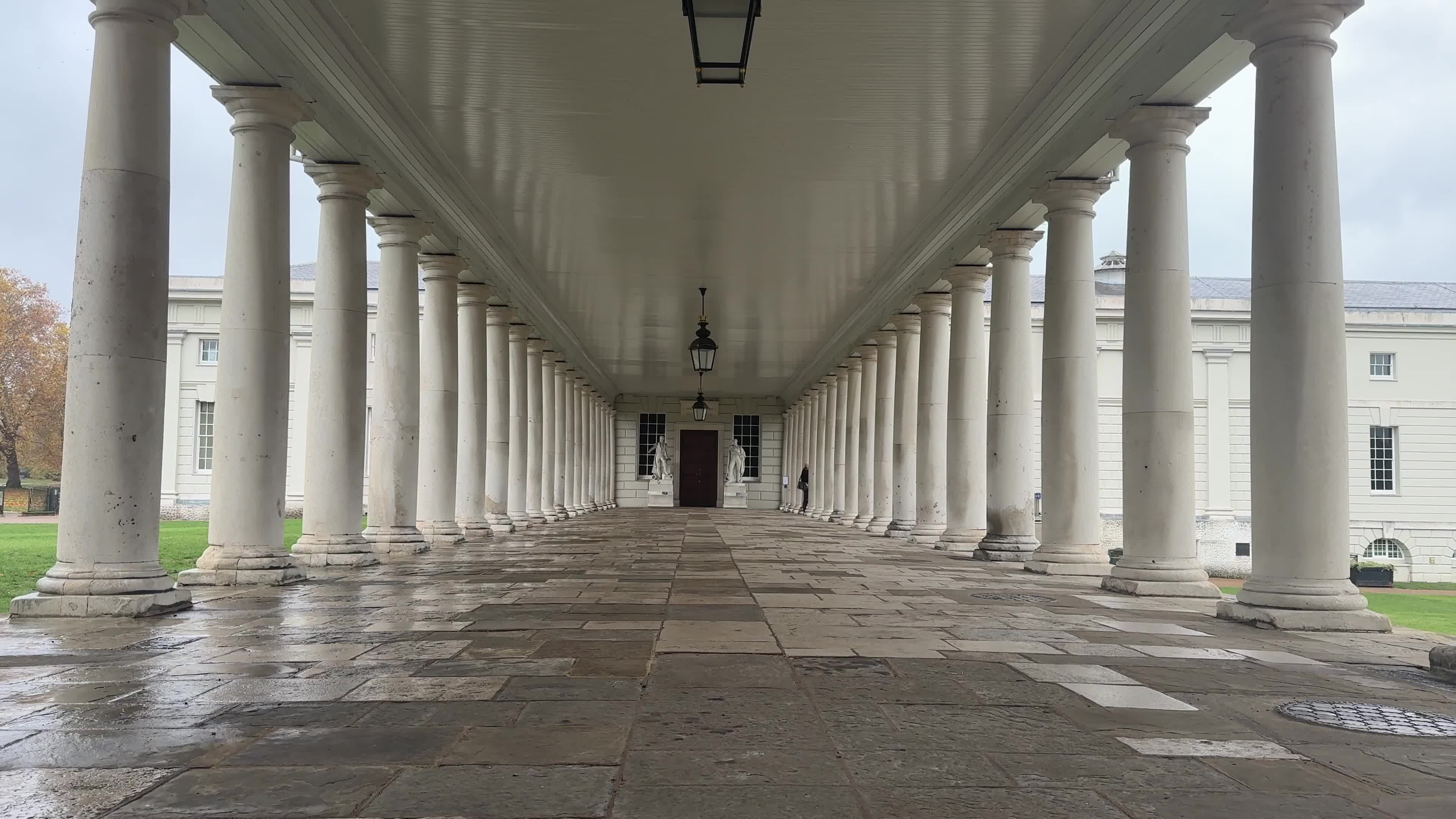 Greenwich Observatory in the Rain