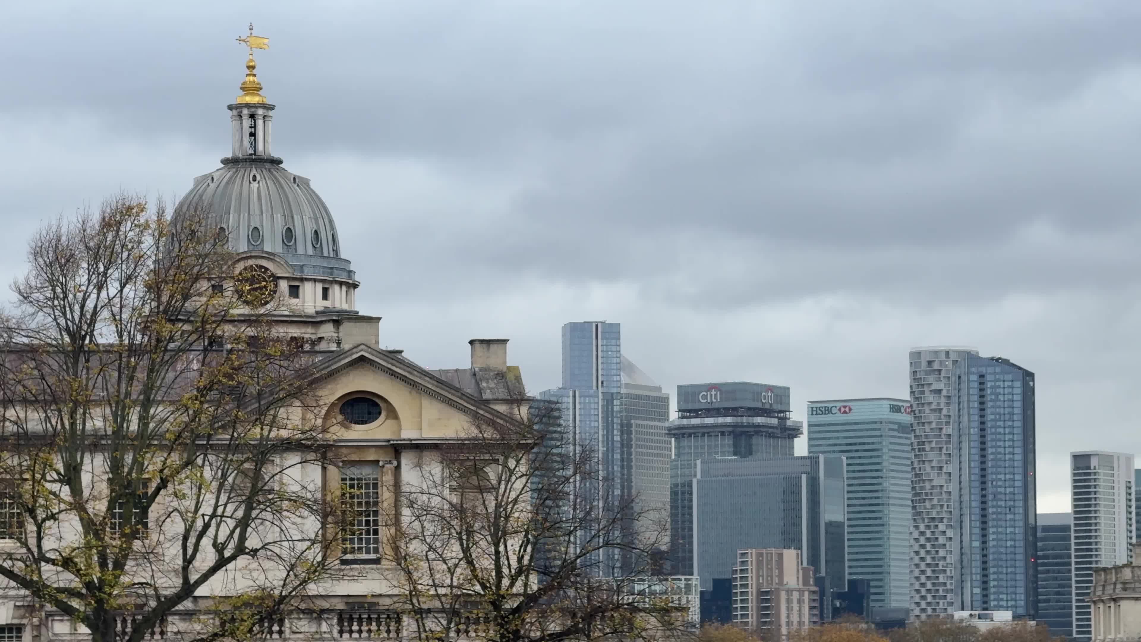 Canary Wharf Skyline