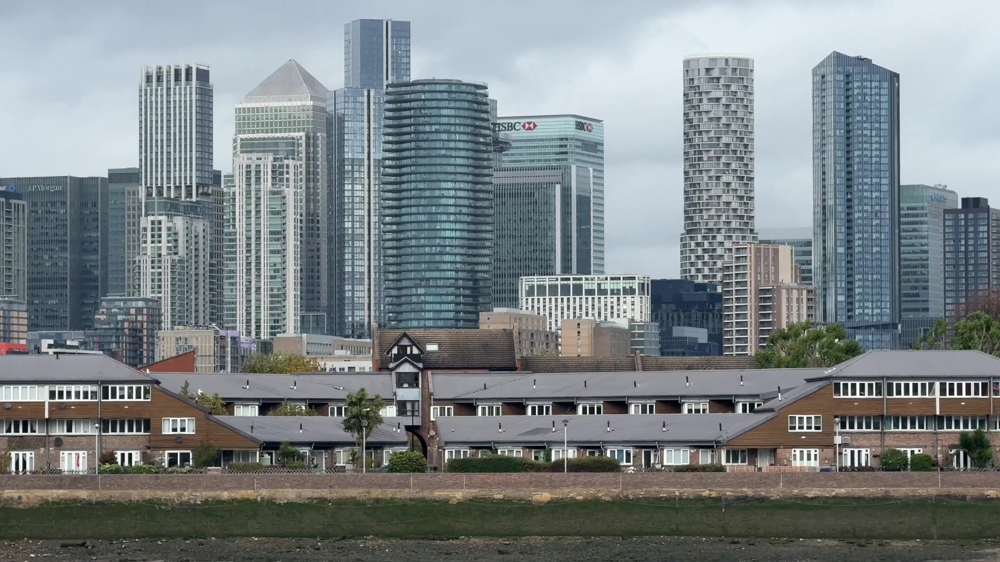 Canary Wharf Skyline