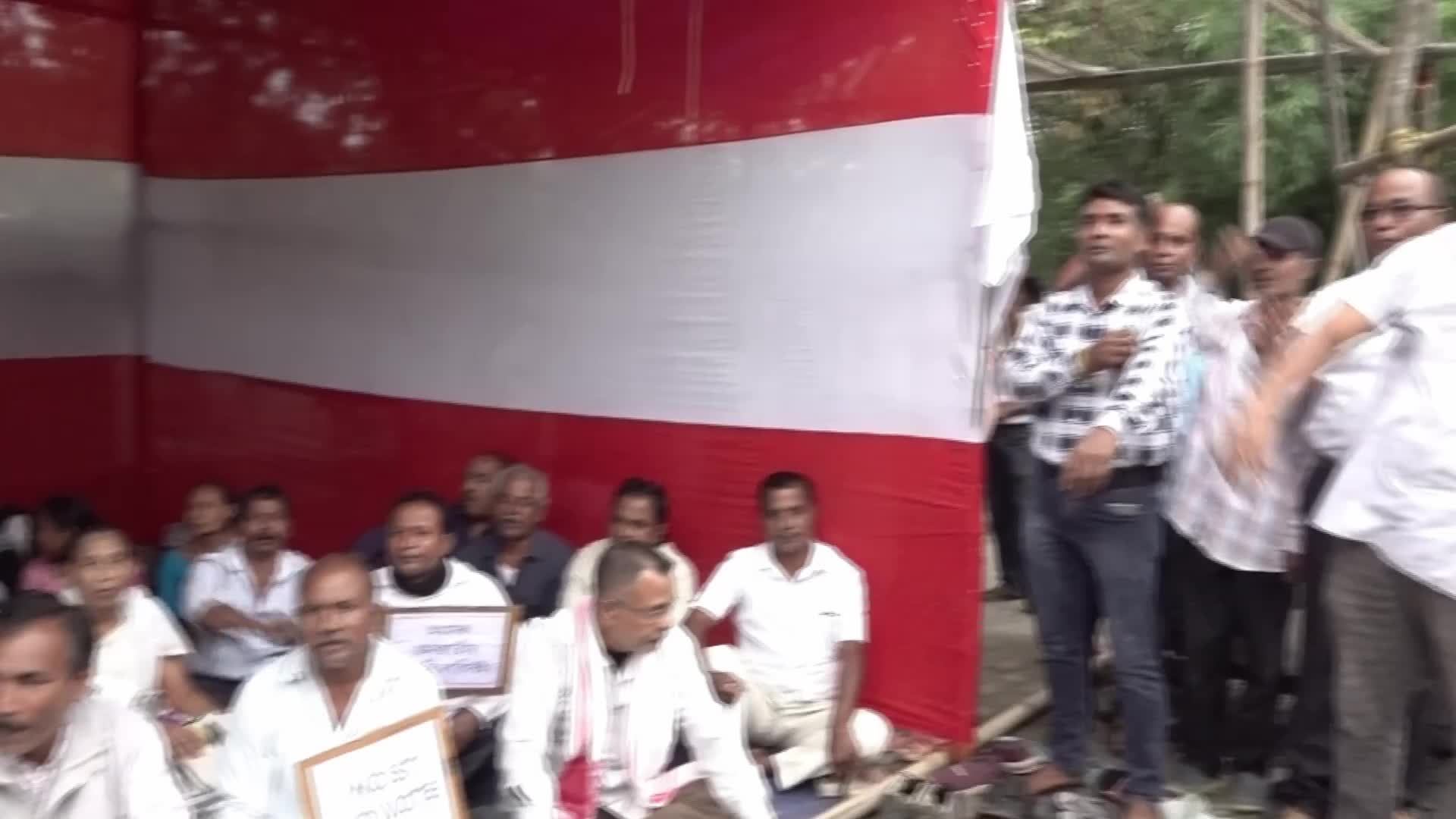 Chutia community protest demanding ST status in India