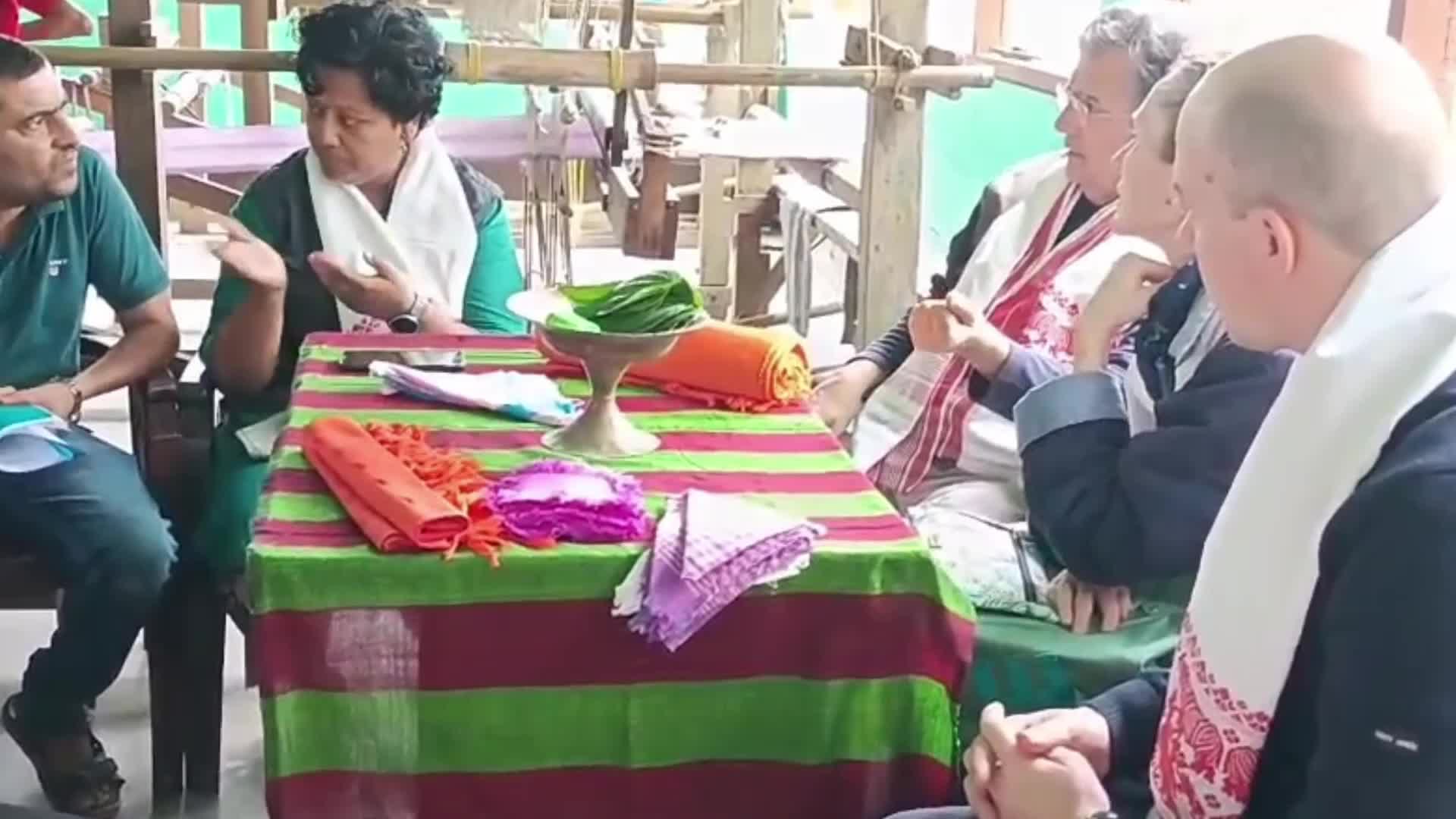 Thierry Mathou, Ambassador of France to India visit Assam