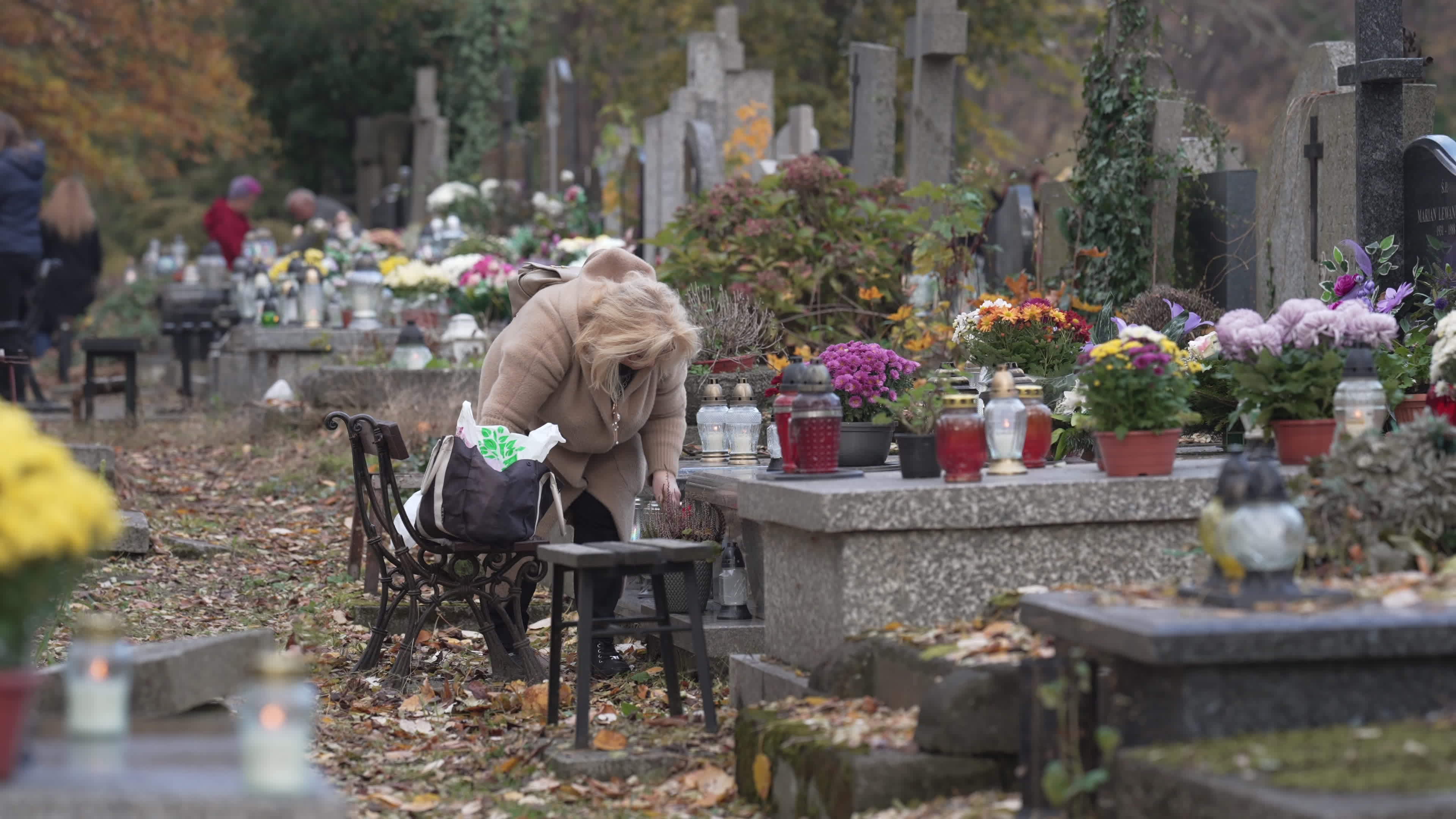 Thousands visit Brodno Cemetery in Warsaw on All Saints