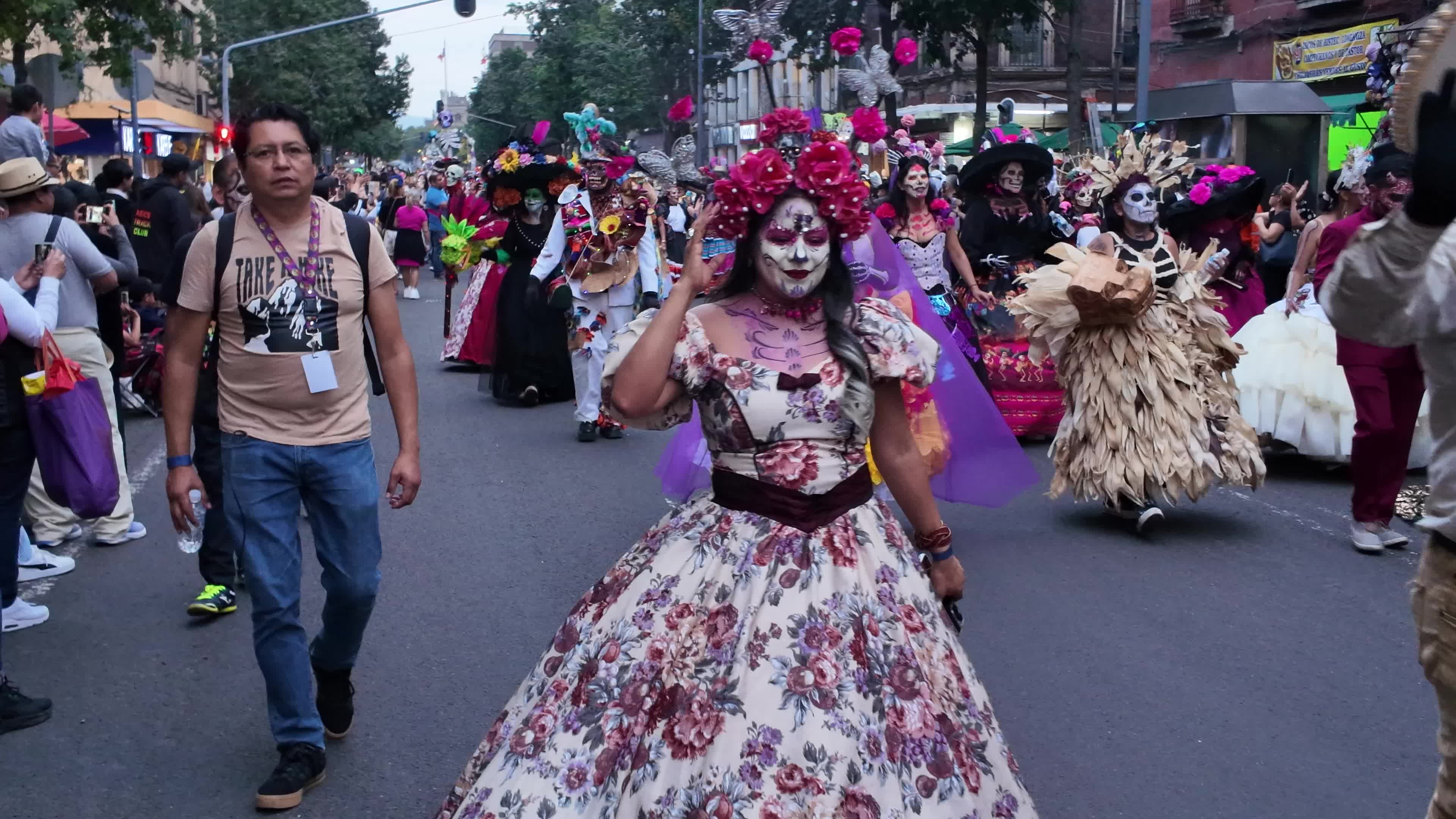 Day of the Dead Parade in Mexico City