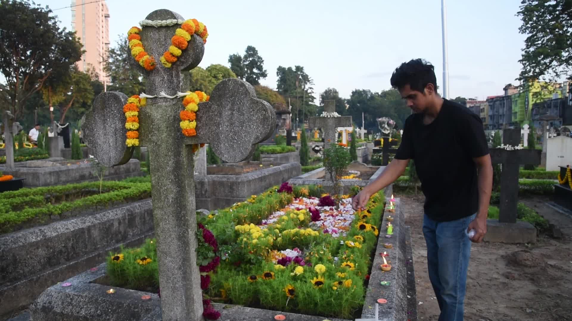 All Souls Day In Kolkata, India