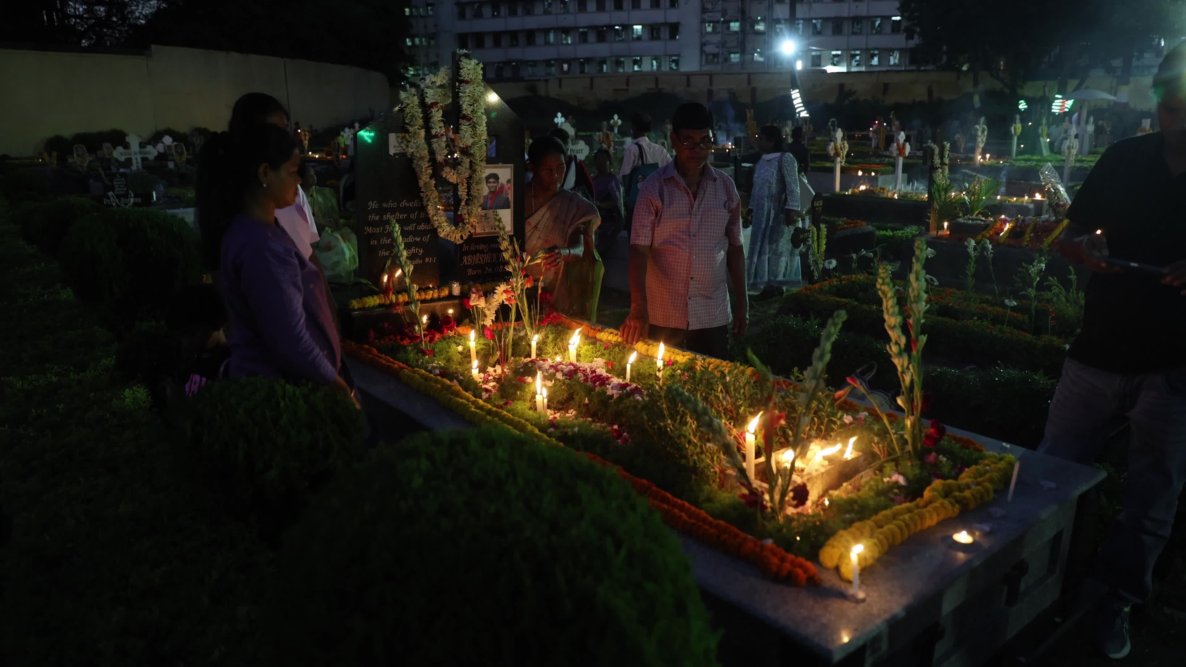 All Souls Day In Kolkata, India