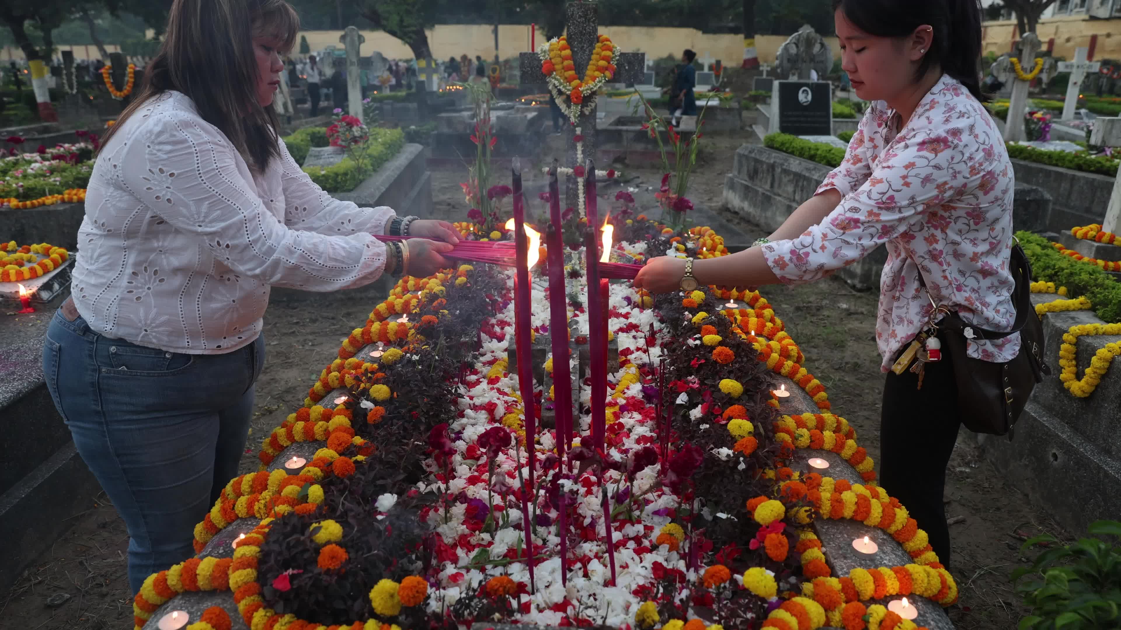 All Souls Day In Kolkata, India