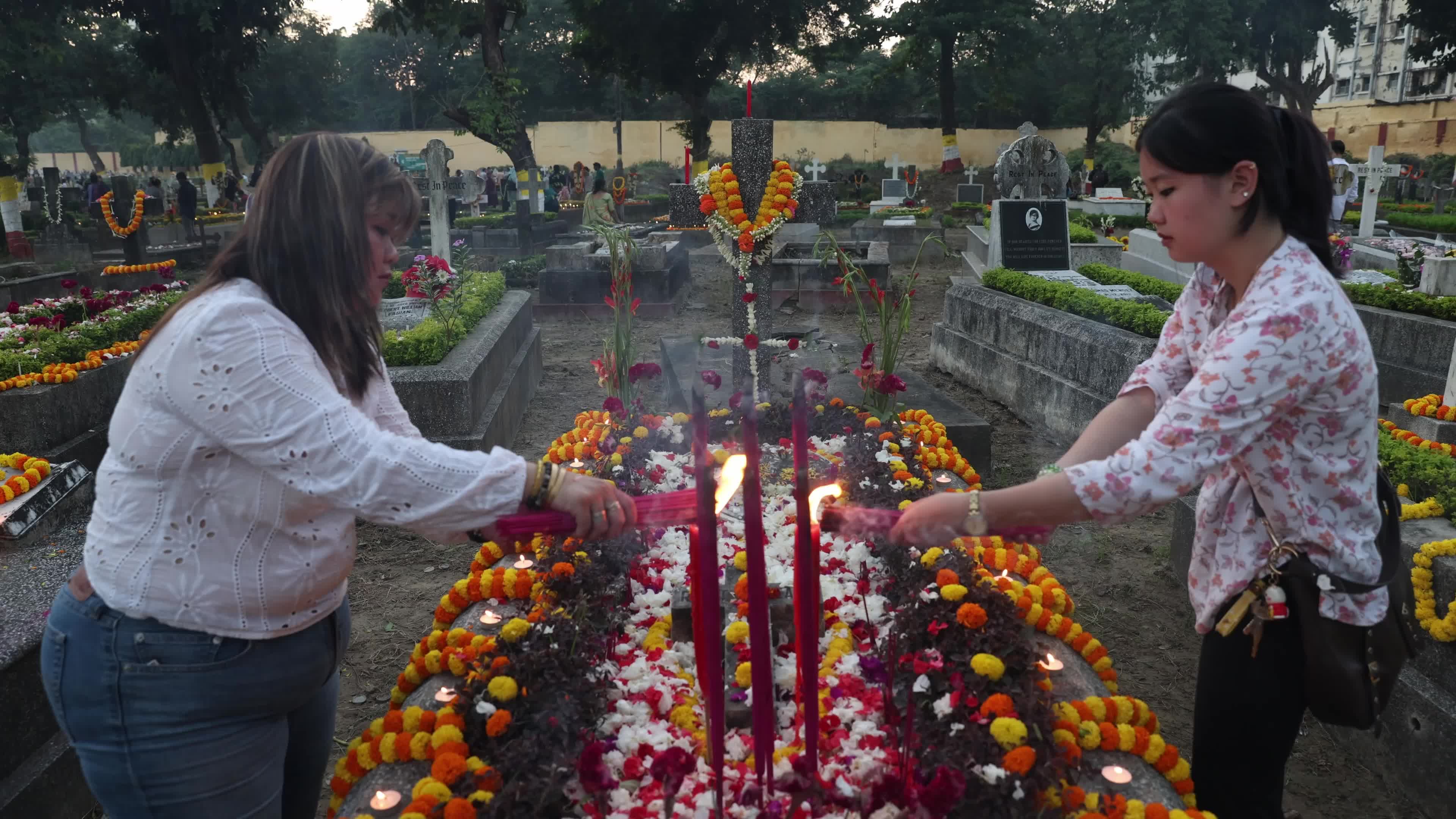 All Souls Day In Kolkata, India