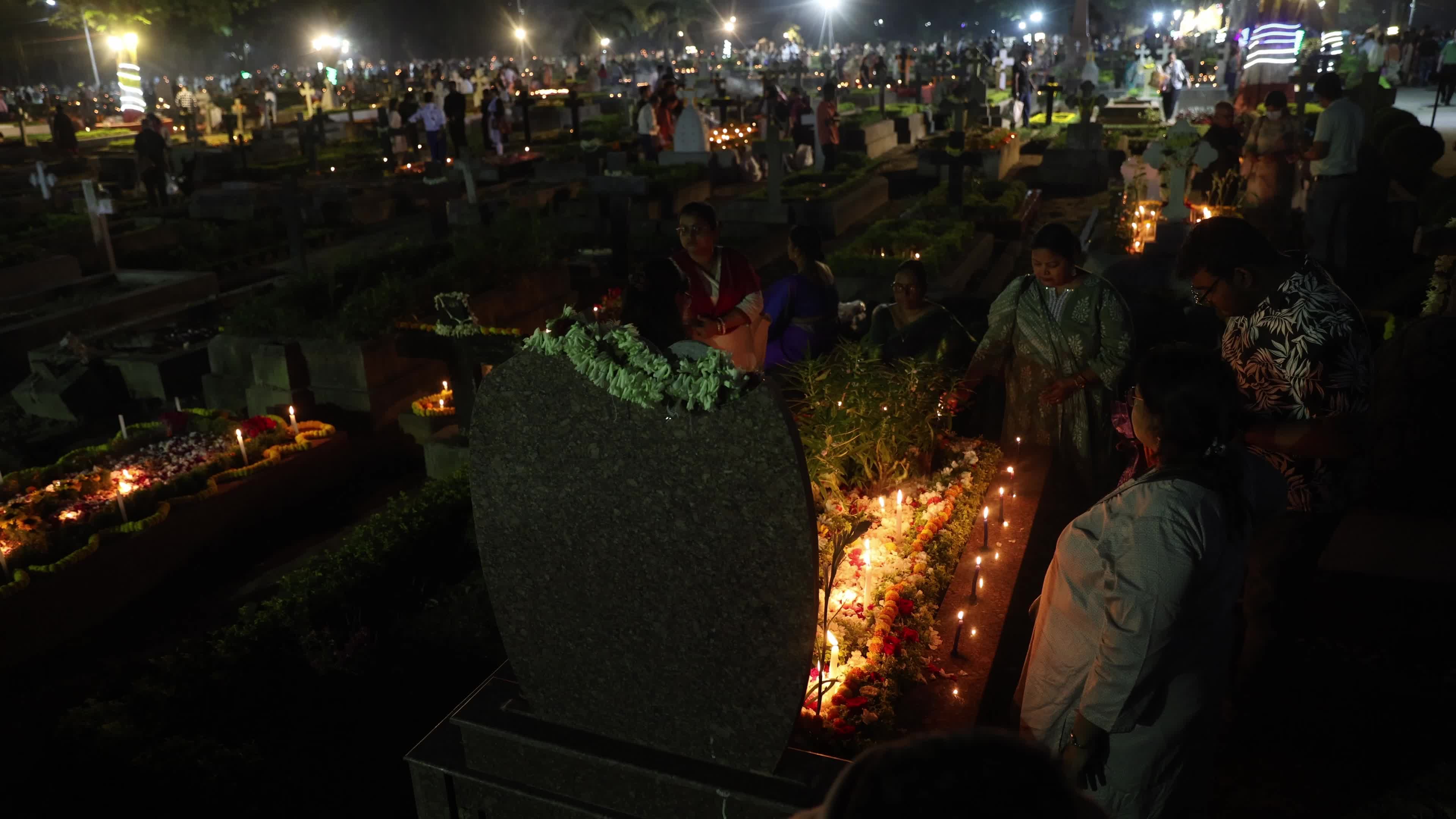 All Souls Day In Kolkata, India