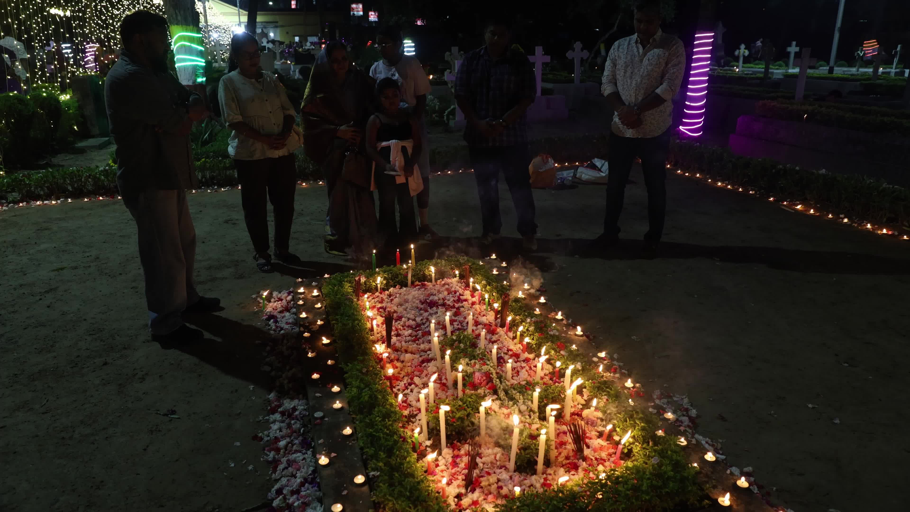 All Souls Day In Kolkata, India
