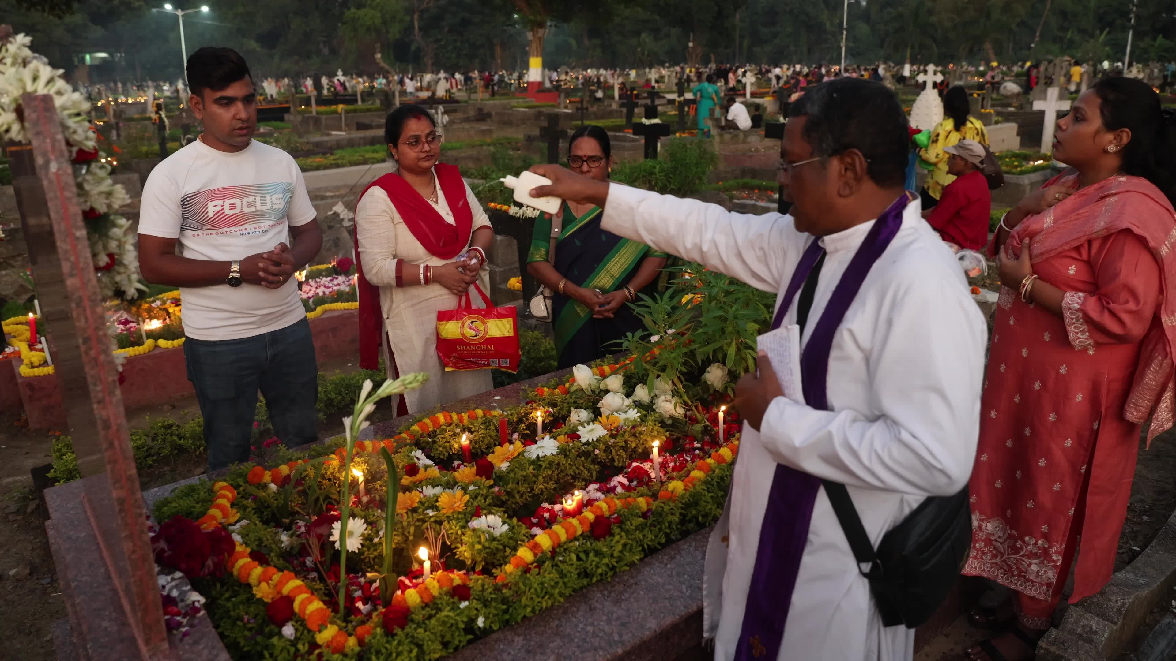 All Souls Day In Kolkata, India
