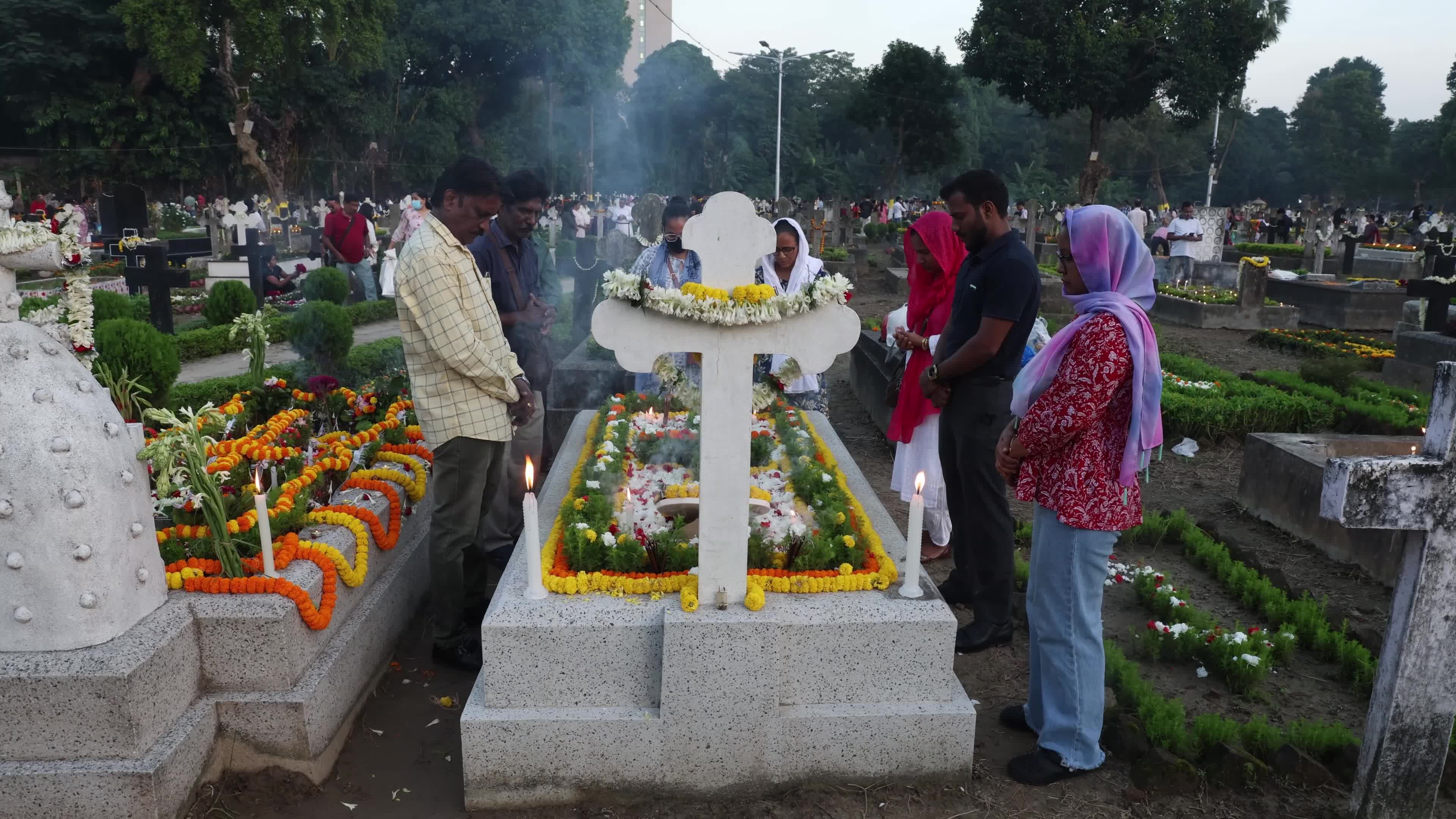 All Souls Day In Kolkata, India