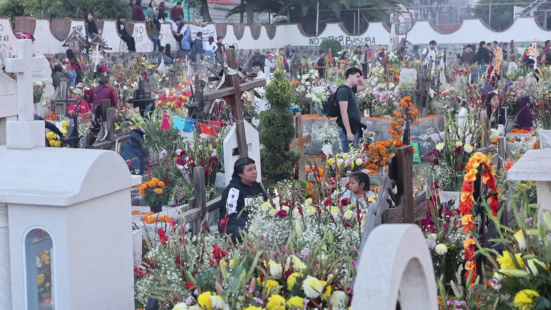 Day Of The Dead In San Andres Mixquic In Mexico