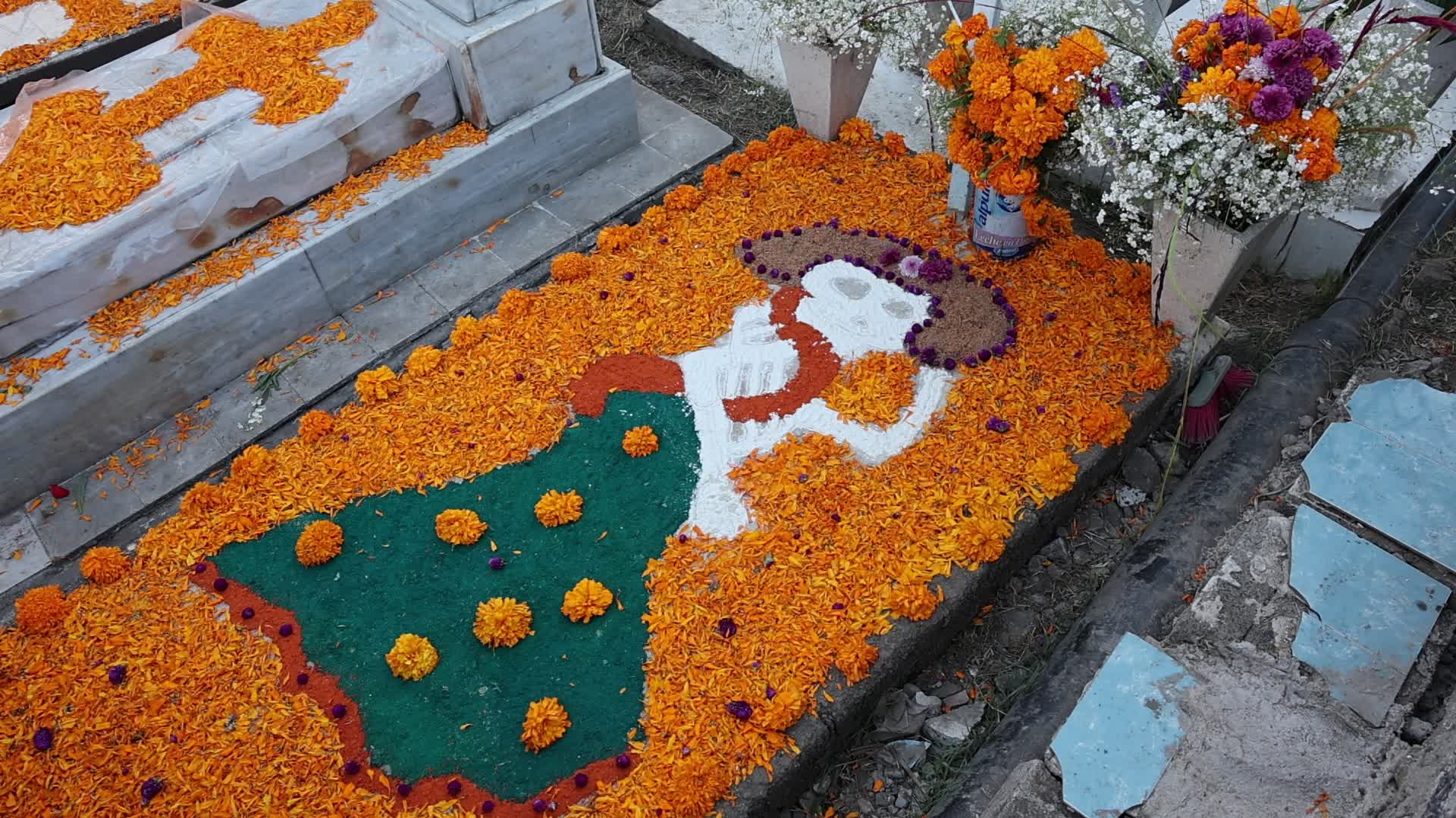 Day Of The Dead In San Andres Mixquic In Mexico